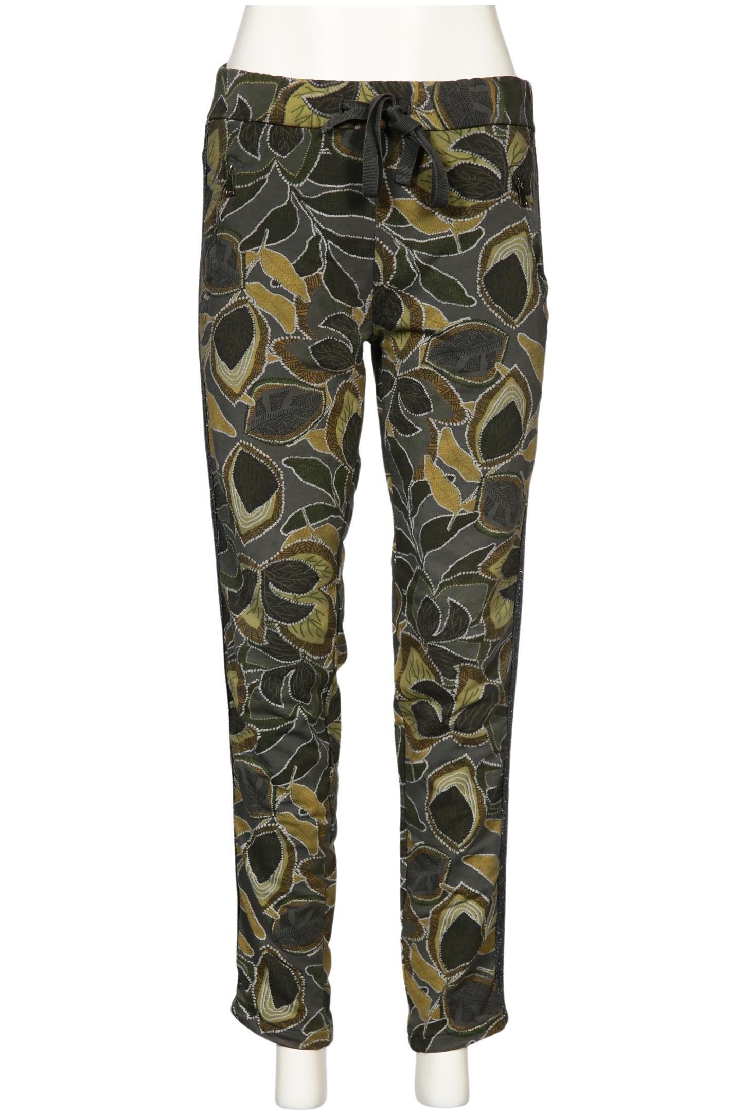 

iSILK Damen Stoffhose, grün, Gr. 0