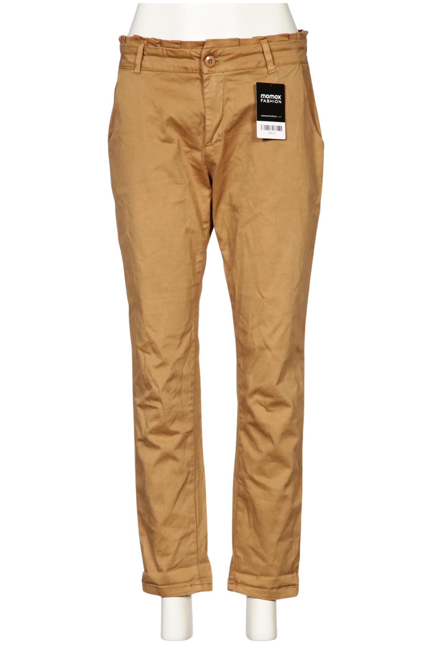 

iSILK Damen Stoffhose, beige, Gr. 0