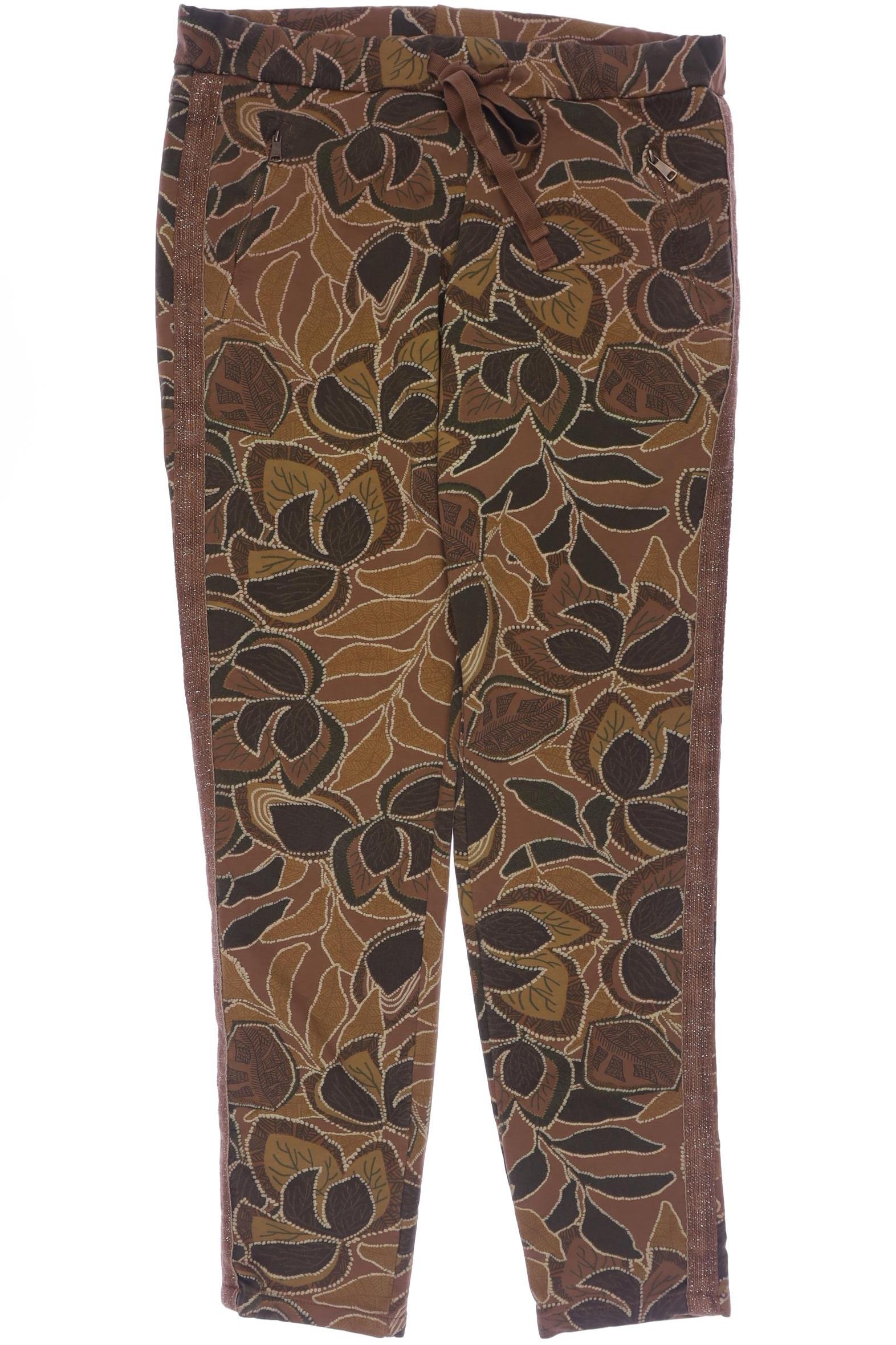 

iSILK Damen Stoffhose, braun, Gr. 0