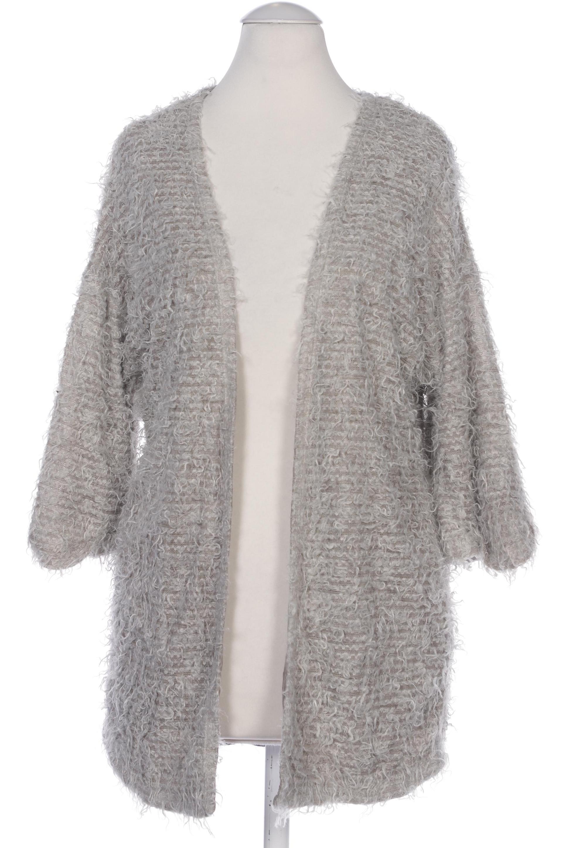 

iSILK Damen Strickjacke, grau, Gr. 36