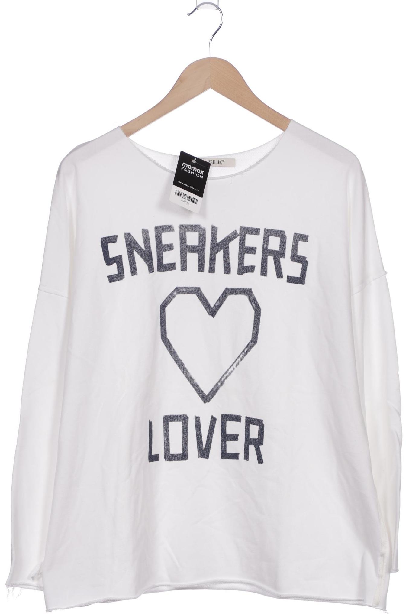 

iSILK Damen Sweatshirt, weiß, Gr. 38