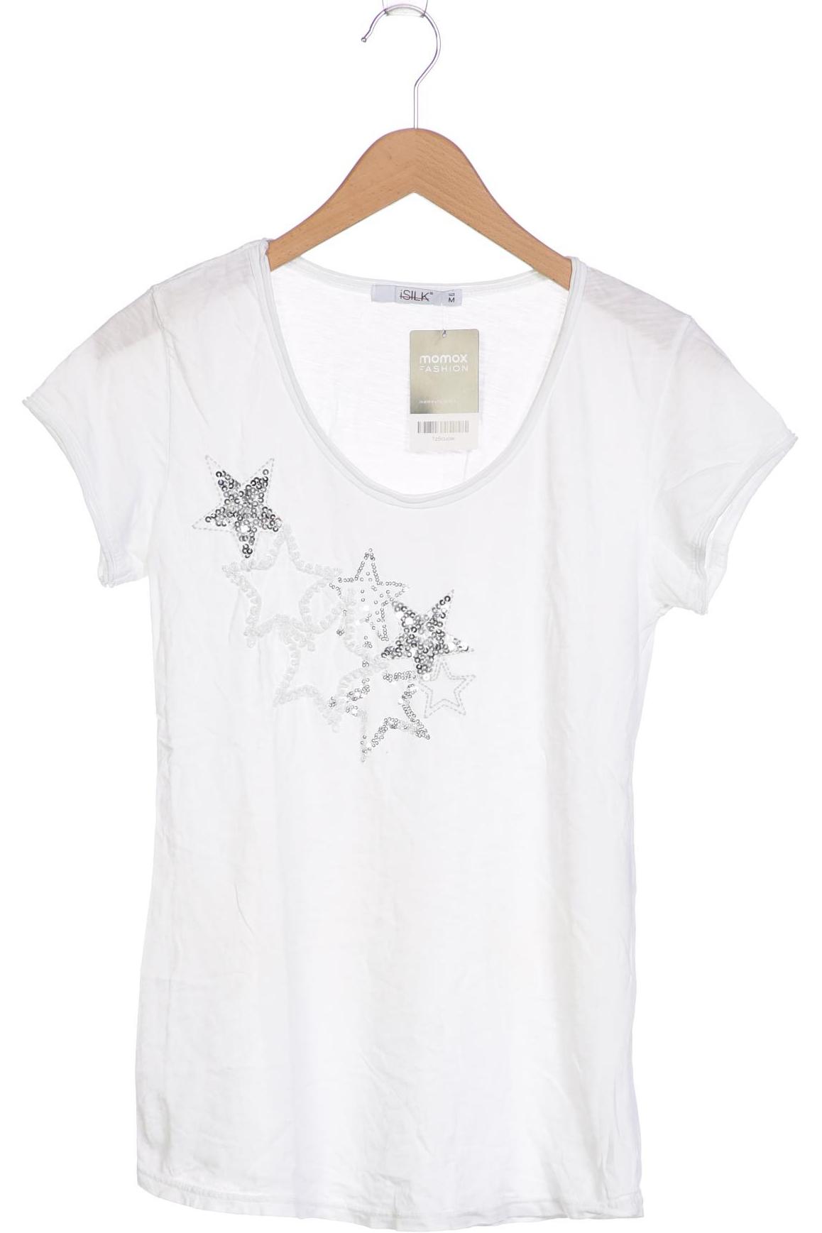 

iSILK Damen T-Shirt, weiß, Gr. 38
