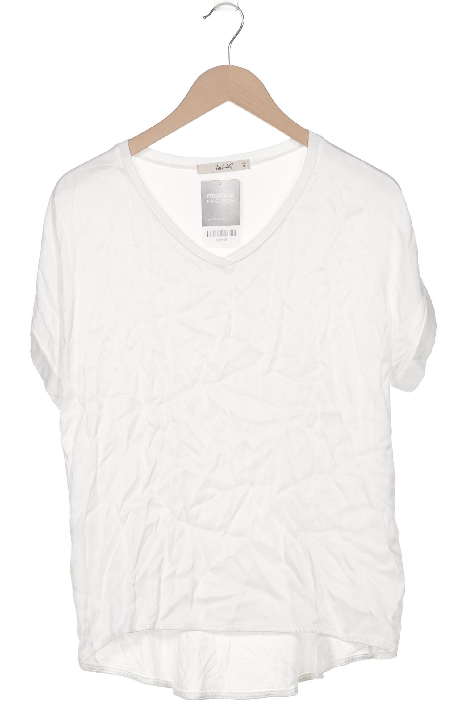 

iSILK Damen T-Shirt, weiß, Gr. 38