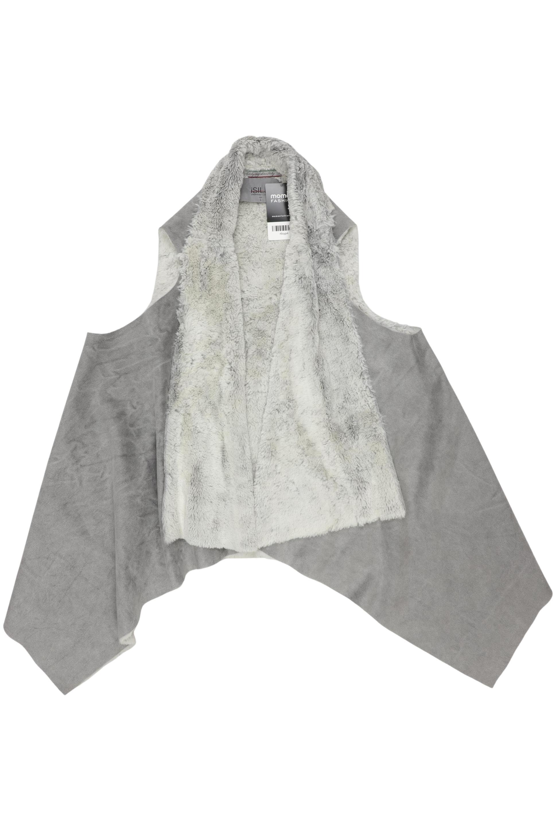 

iSILK Damen Weste, grau, Gr. 42