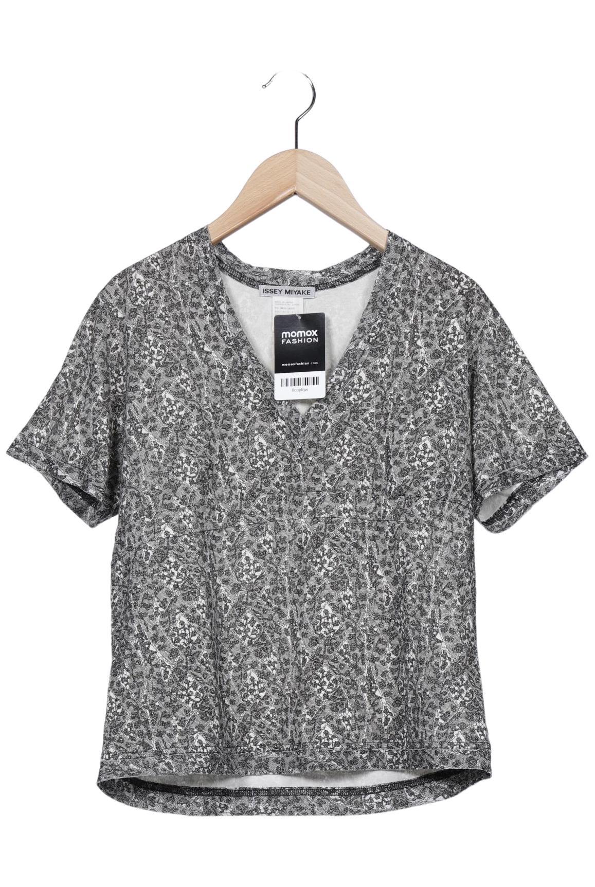 

Issey Miyake Damen T-Shirt, grau, Gr. 36