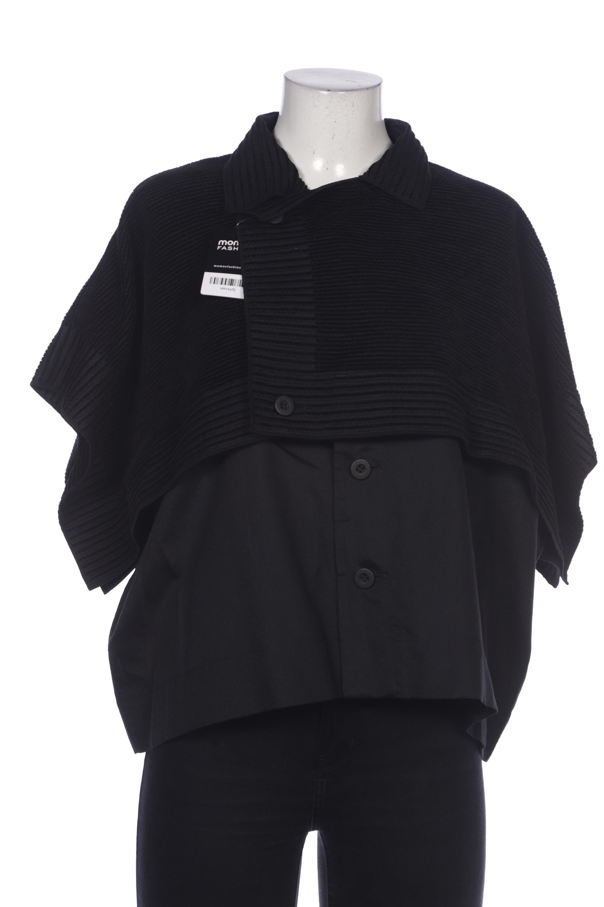 

Issey Miyake Damen Bluse, schwarz, Gr. 42