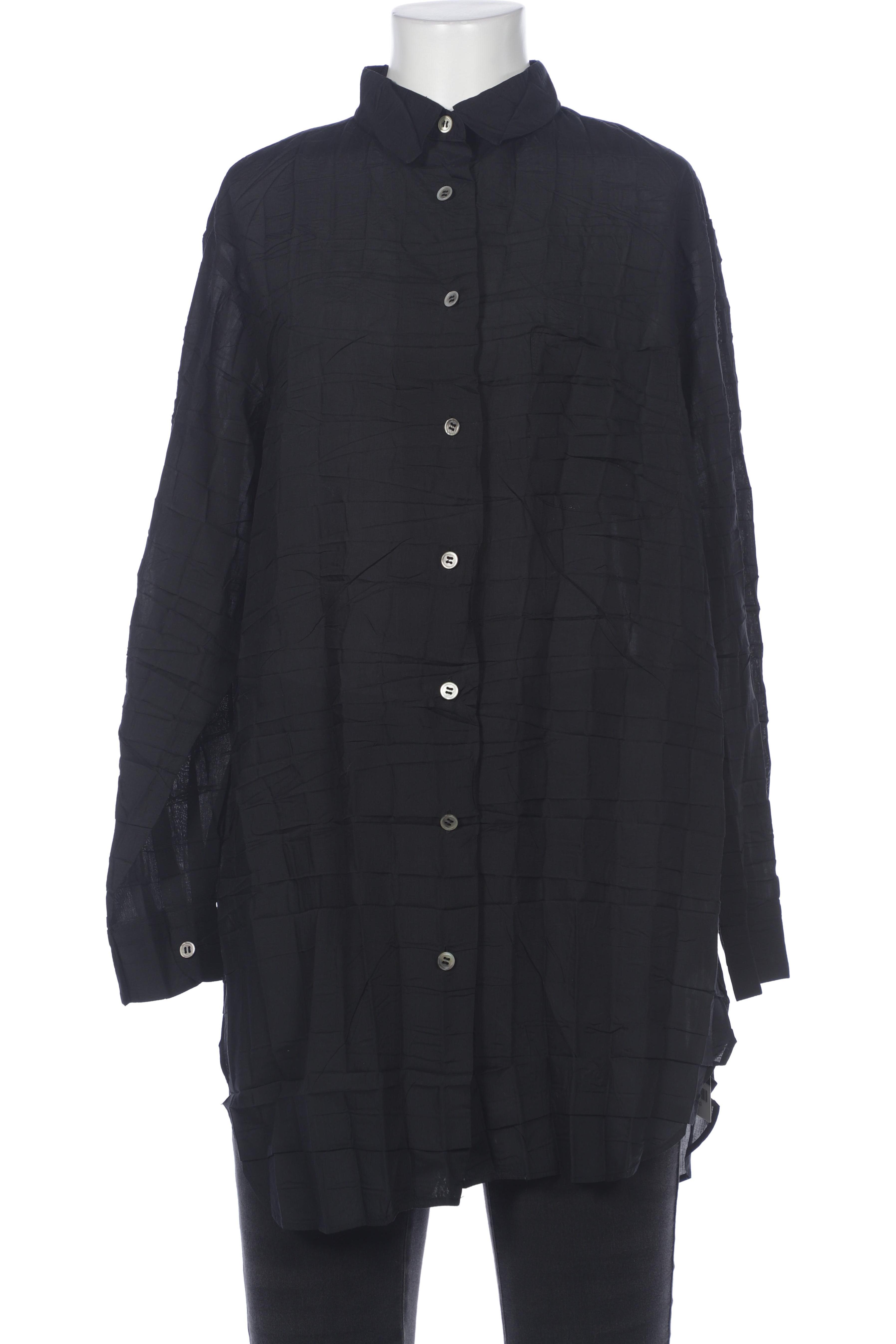 

Issey Miyake Damen Bluse, schwarz, Gr. 38