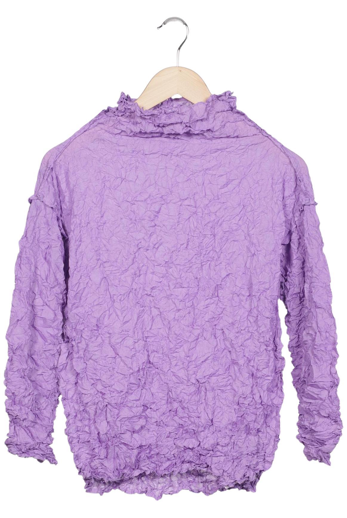 

Issey Miyake Damen Langarmshirt, flieder, Gr. 42