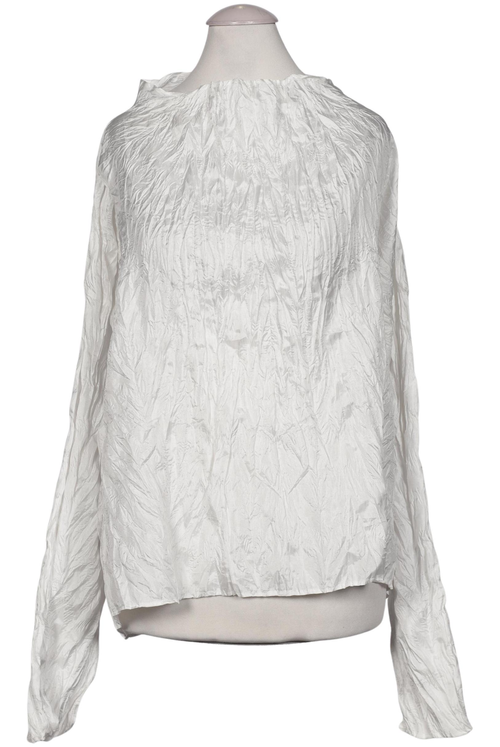 

Issey Miyake Damen Bluse, weiß, Gr. 38