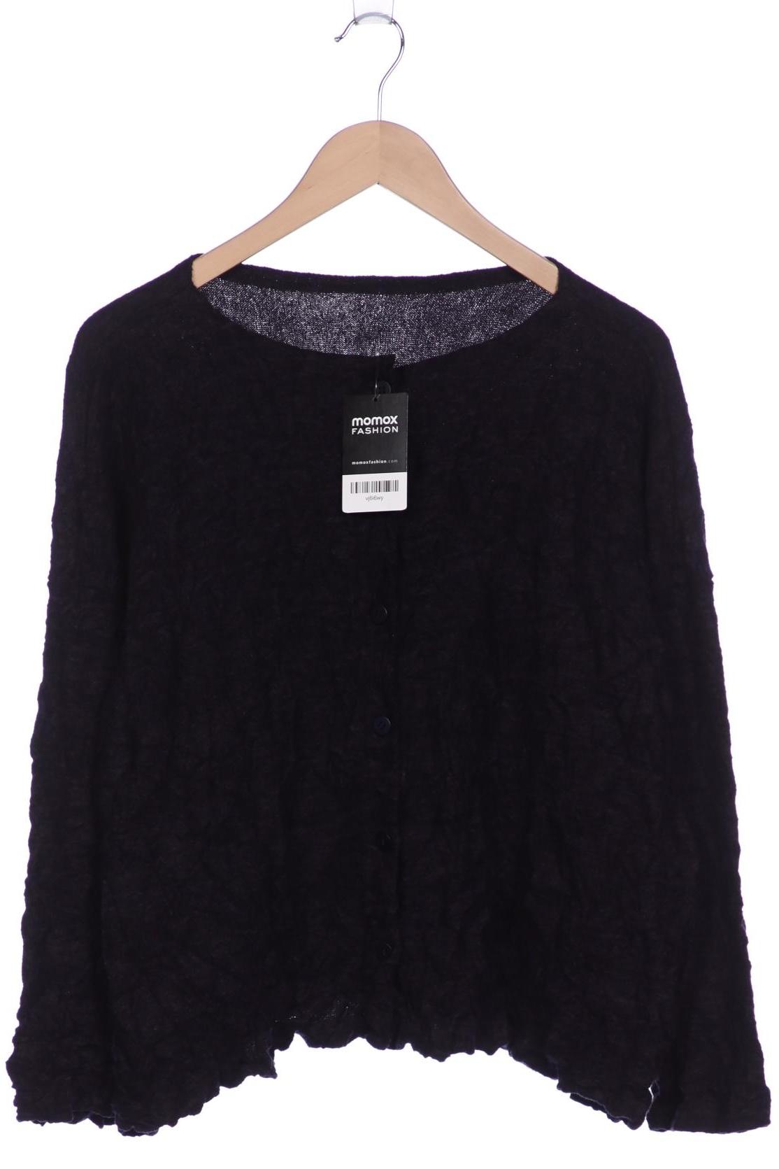 

Issey Miyake Damen Strickjacke, marineblau, Gr. uni