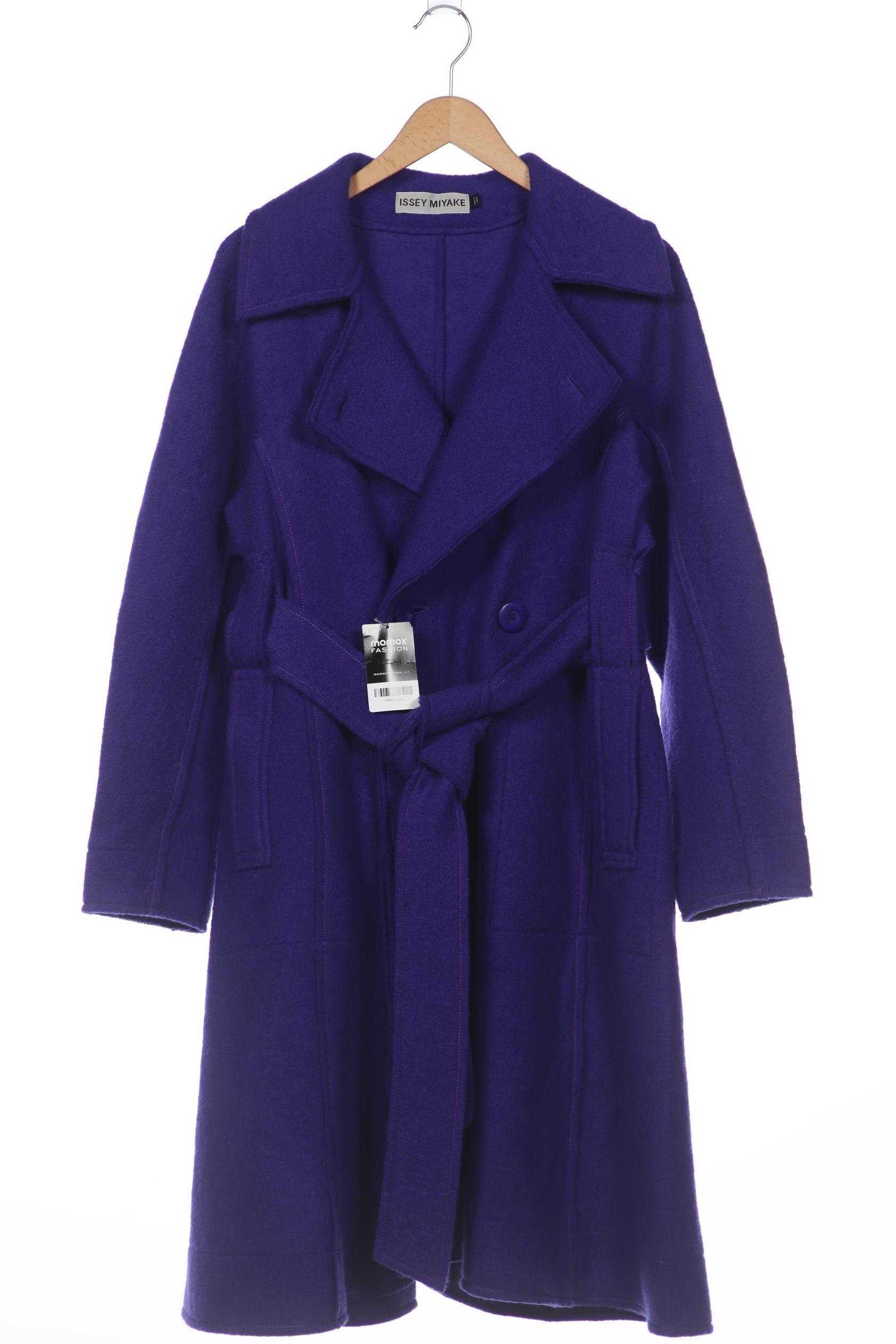 

Issey Miyake Damen Mantel, flieder, Gr. 44