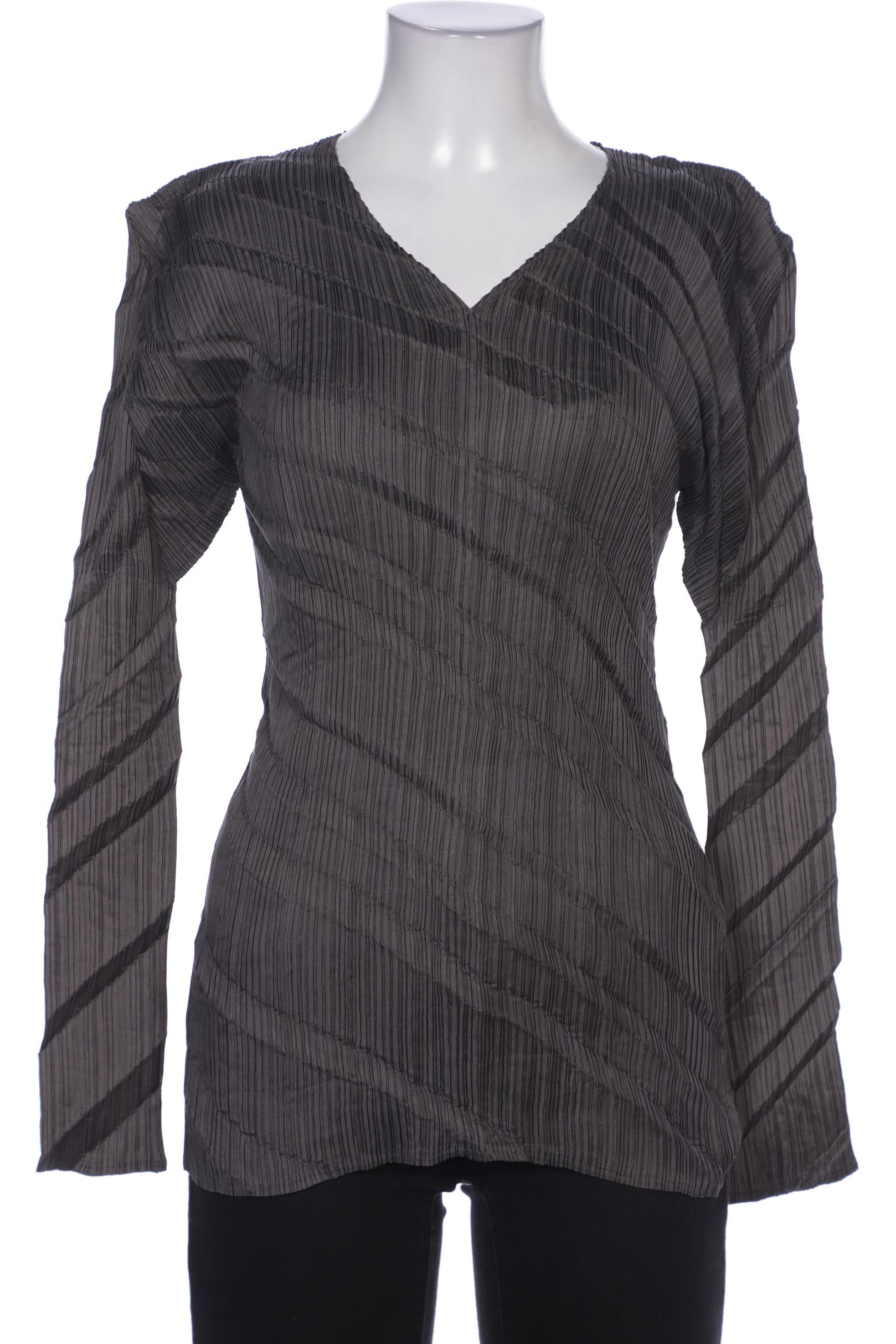 

Issey Miyake Damen Bluse, grau, Gr. 36