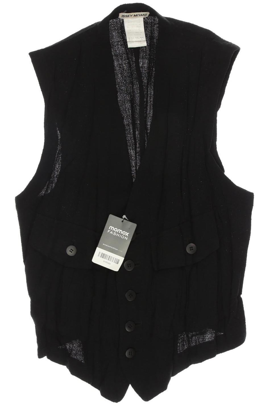 

Issey Miyake Damen Weste, schwarz, Gr. 42