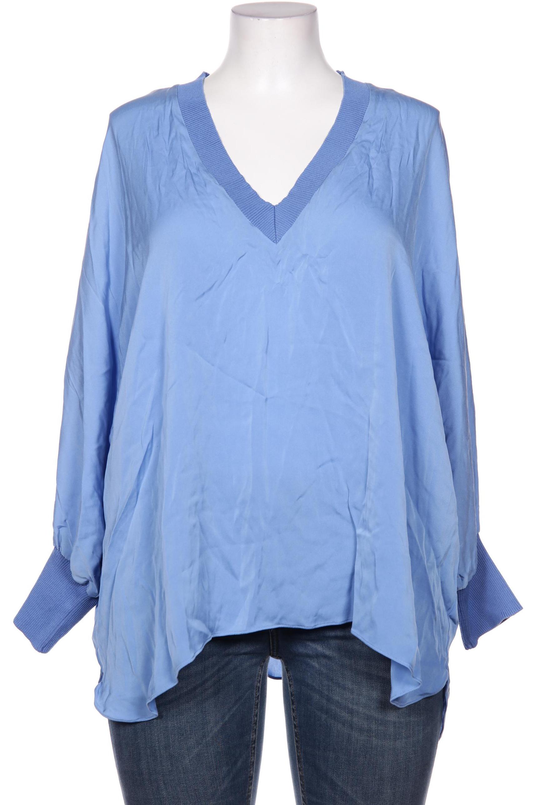 

IVI collection Damen Bluse, hellblau, Gr. 44