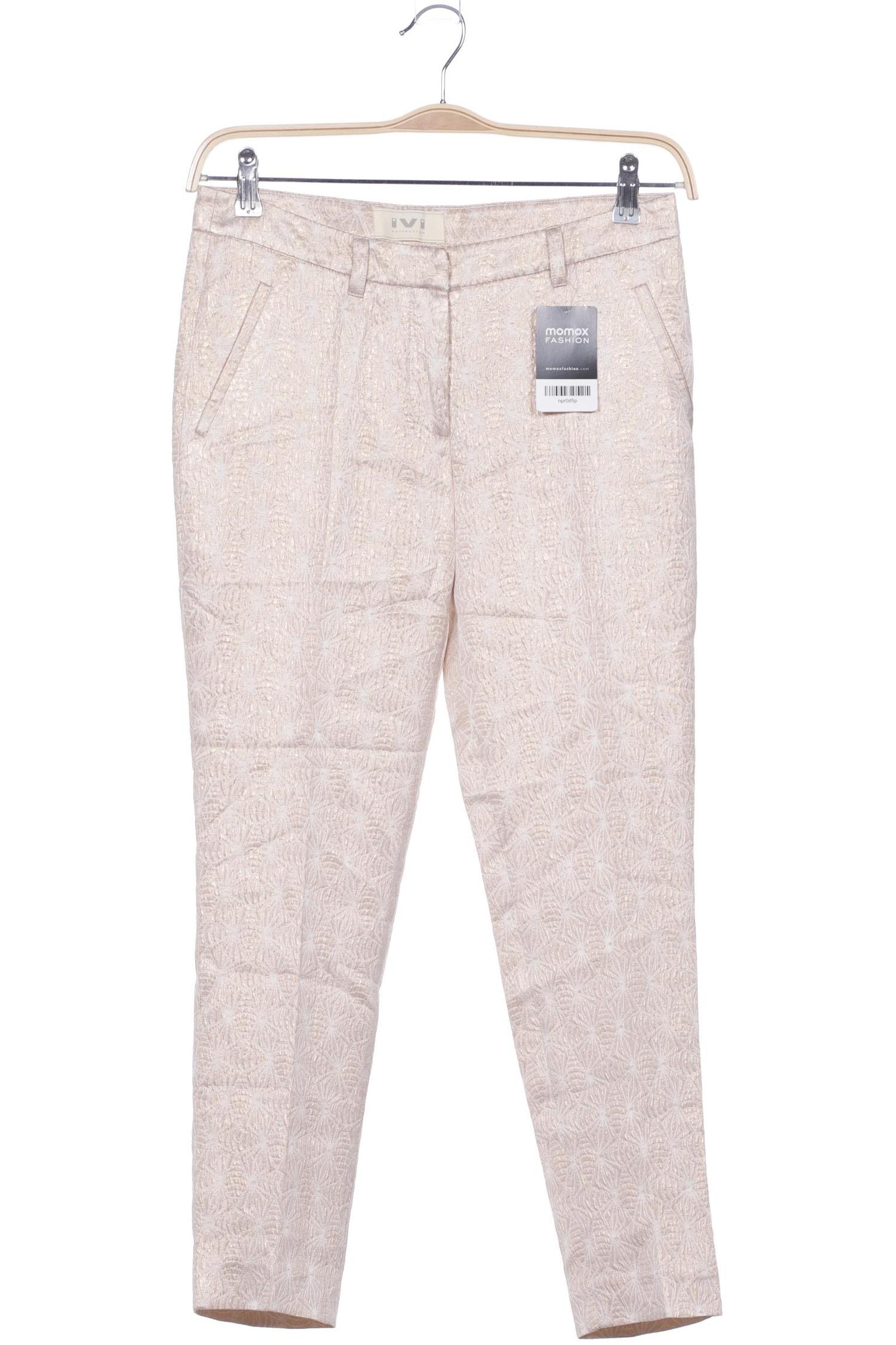 

IVI collection Damen Stoffhose, beige, Gr. 36