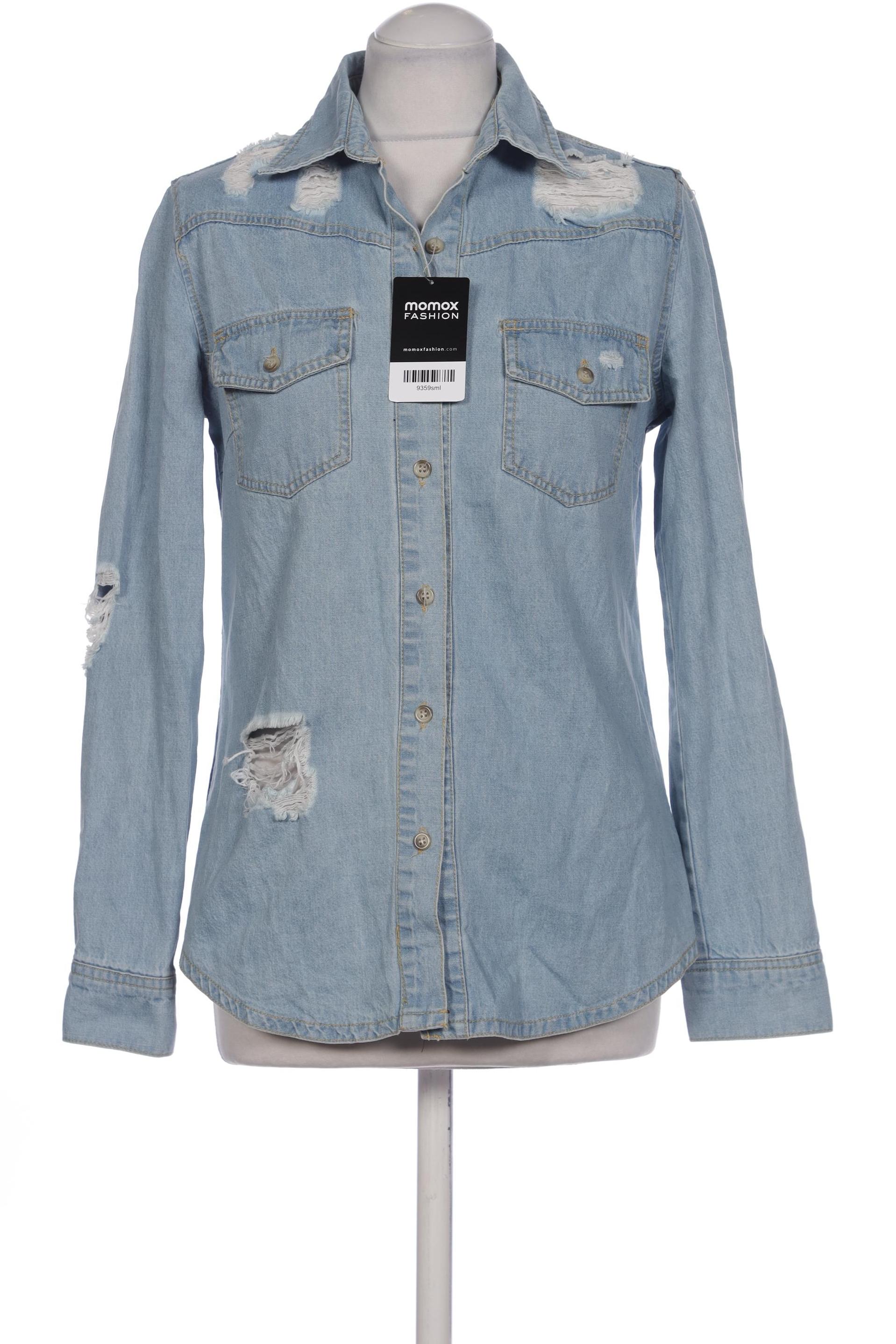 

IVI collection Damen Bluse, hellblau, Gr. 38