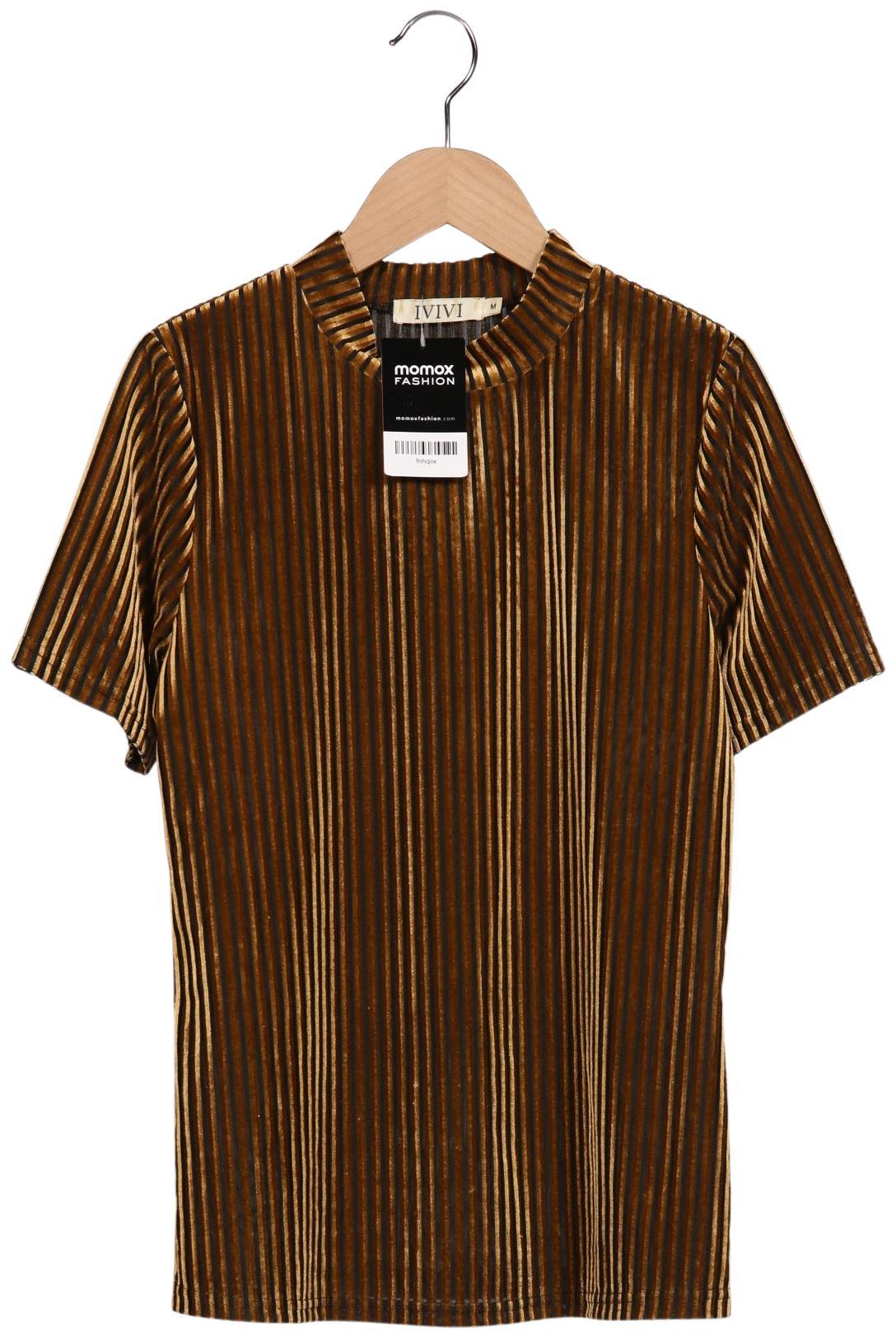 

IVI collection Damen T-Shirt, braun, Gr. 38