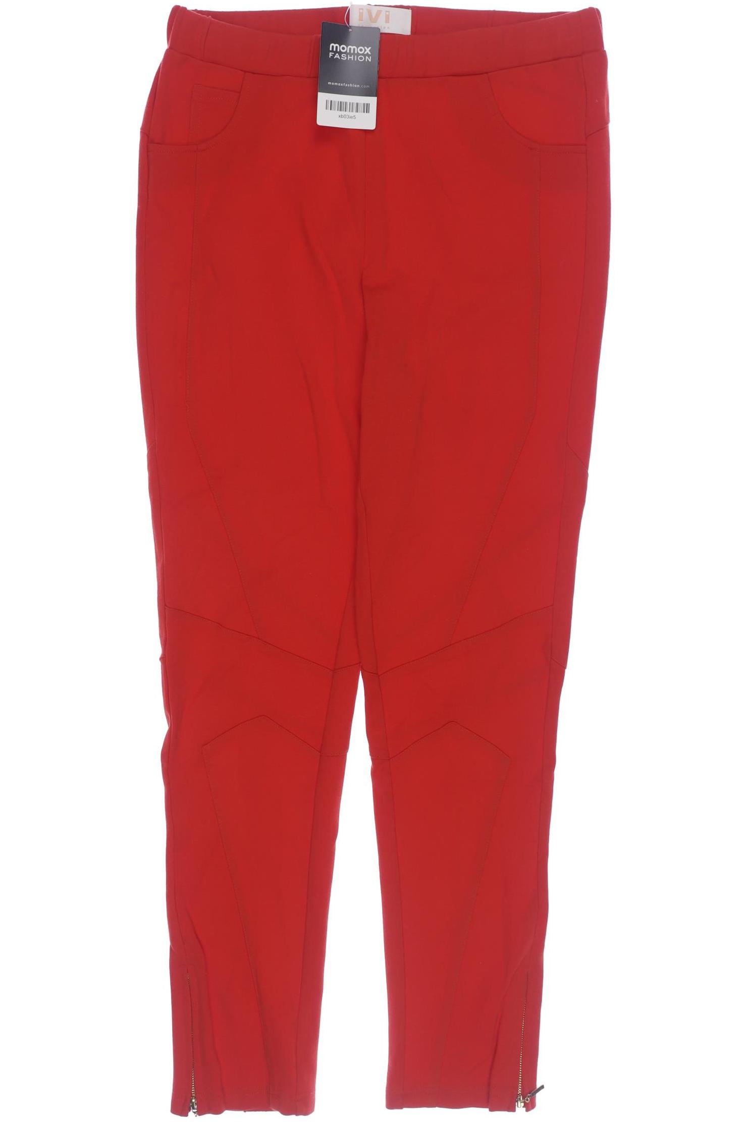

IVI collection Damen Stoffhose, rot, Gr. 38