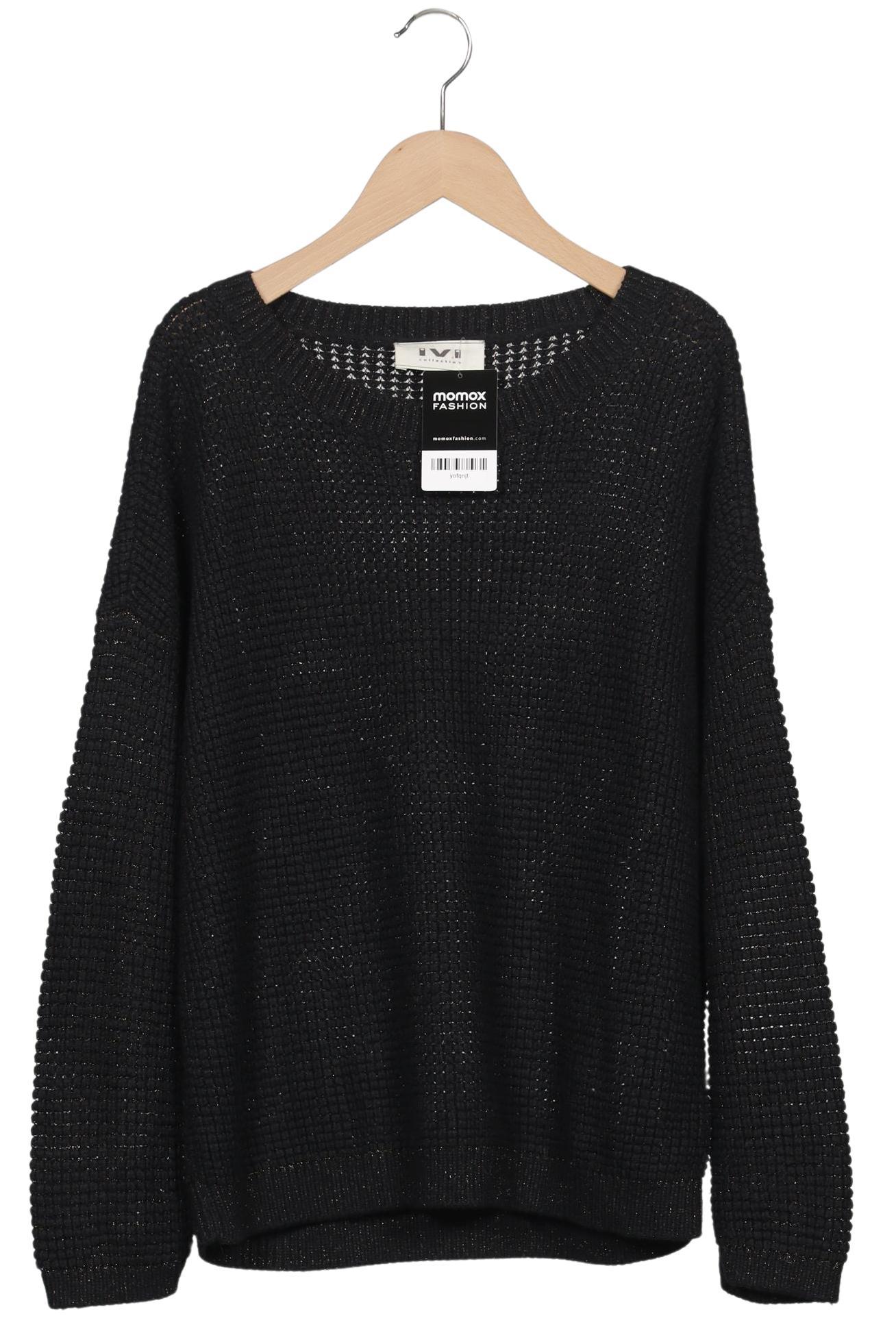 

IVI collection Damen Pullover, schwarz, Gr. 36