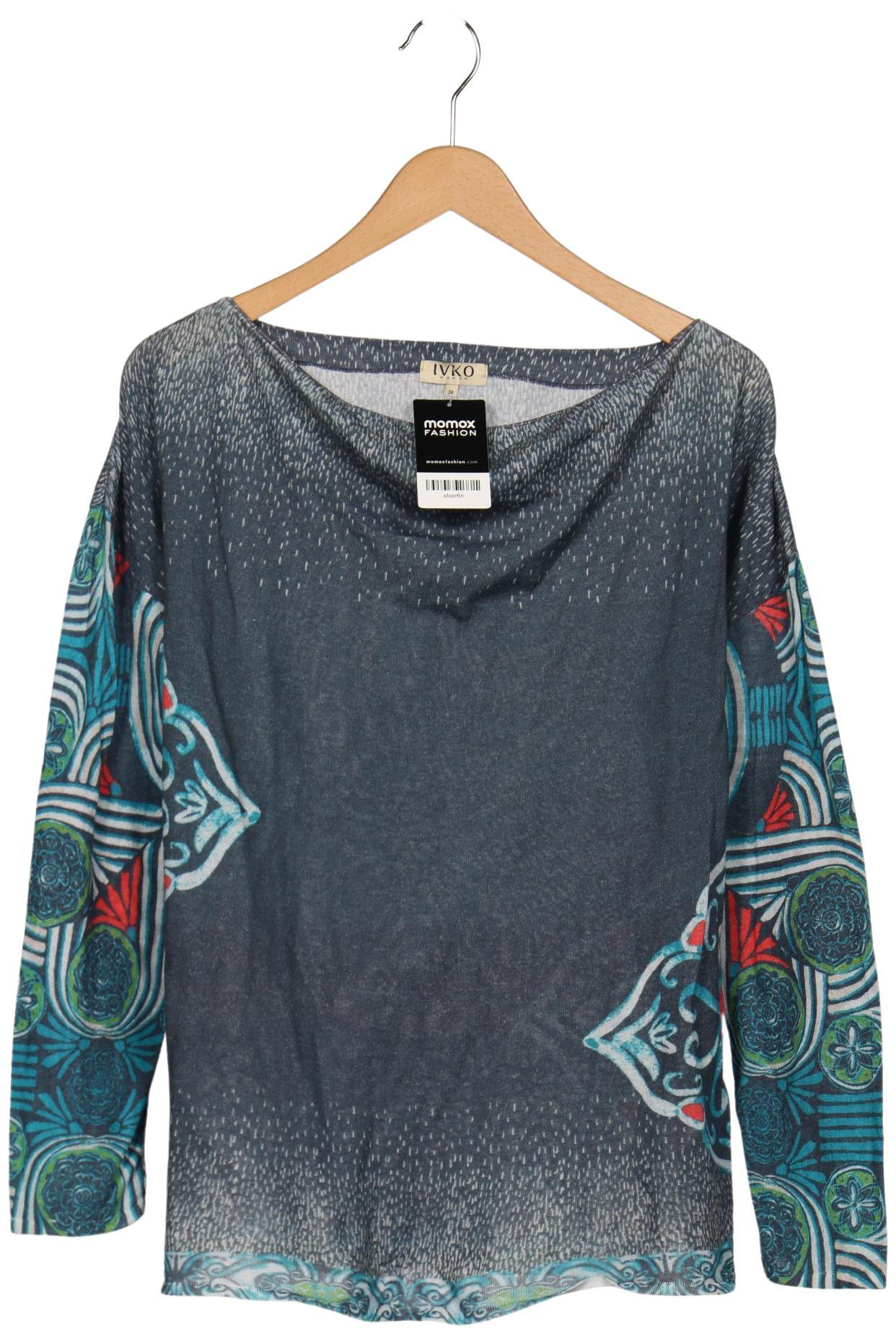 

Ivko Damen Langarmshirt, blau, Gr. 38