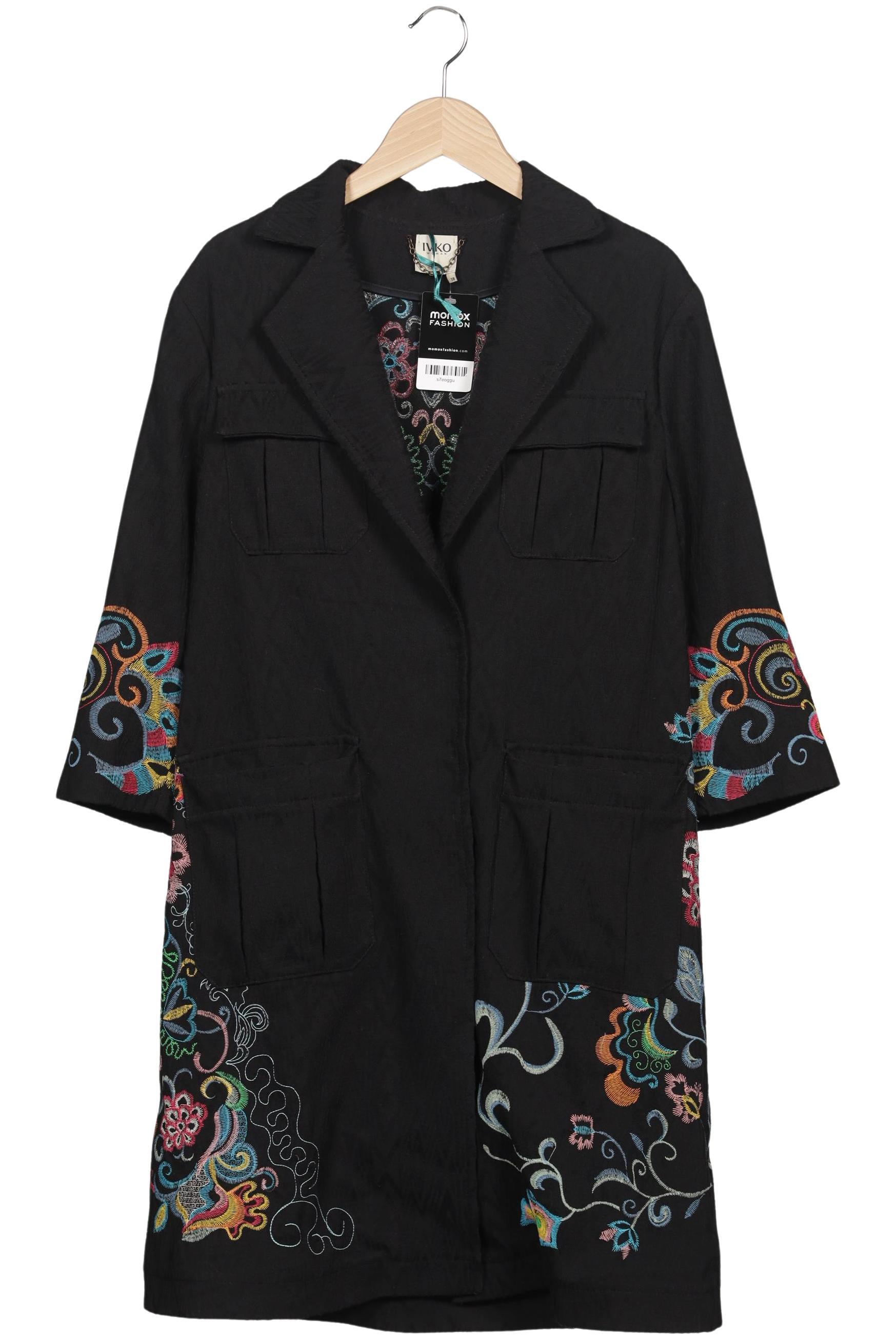 

Ivko Damen Mantel, schwarz, Gr. 38