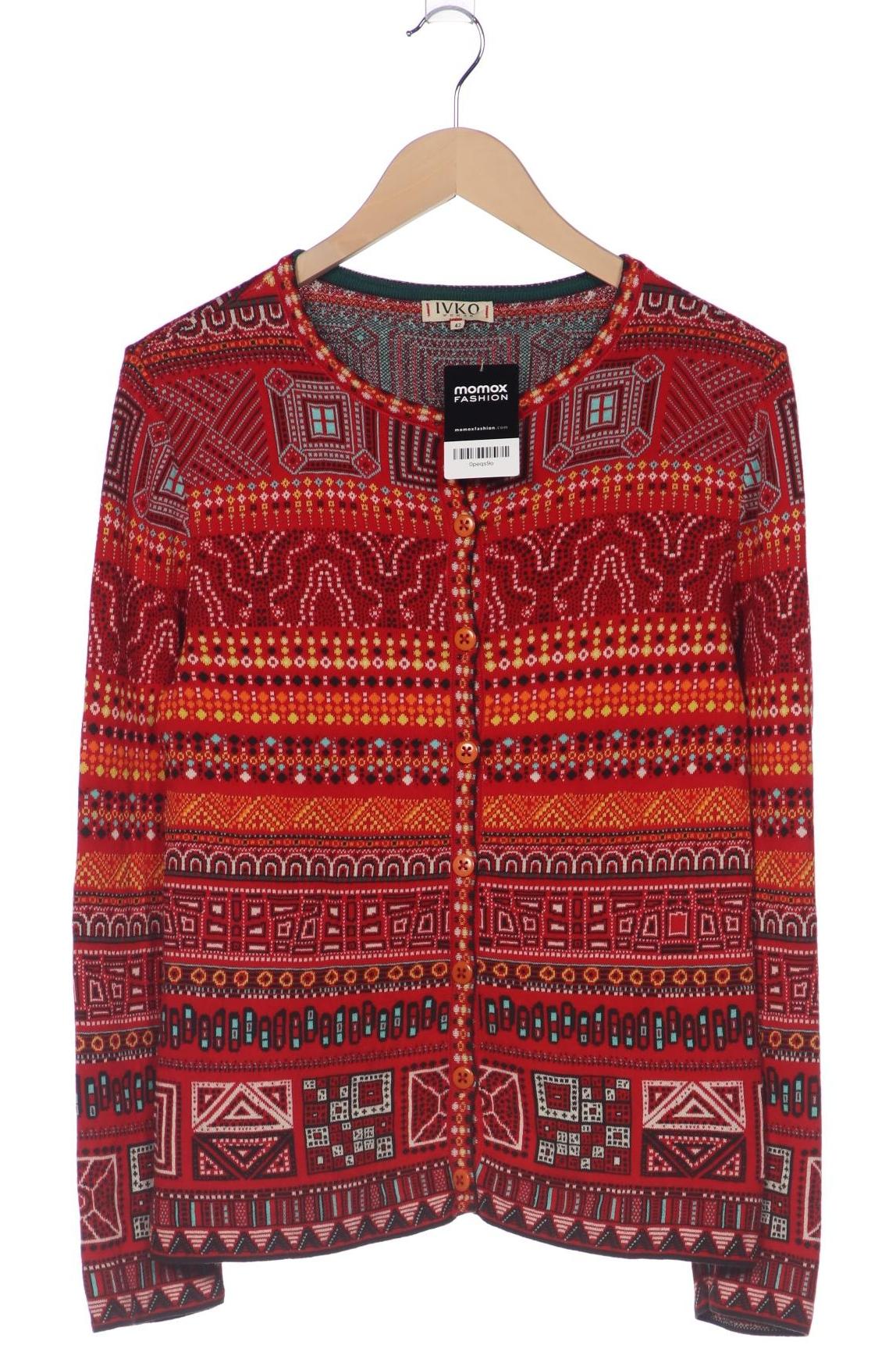 

Ivko Damen Strickjacke, rot, Gr. 42