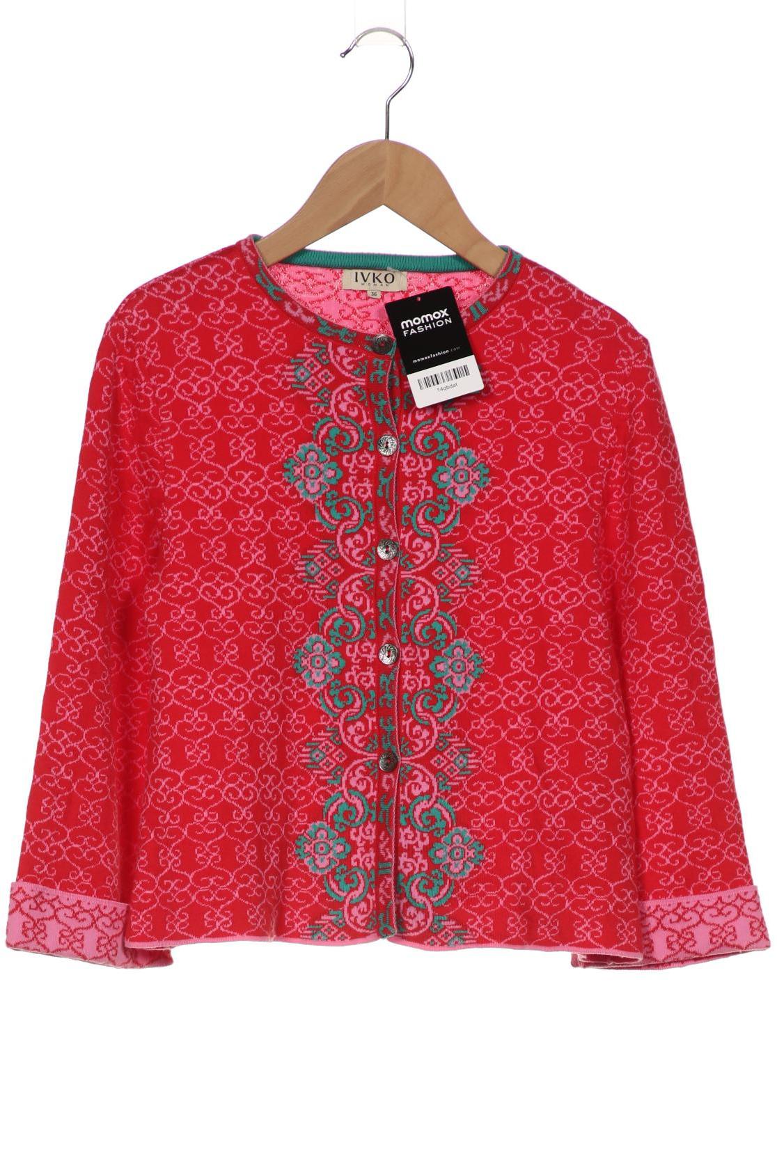 

Ivko Damen Strickjacke, rot, Gr. 36