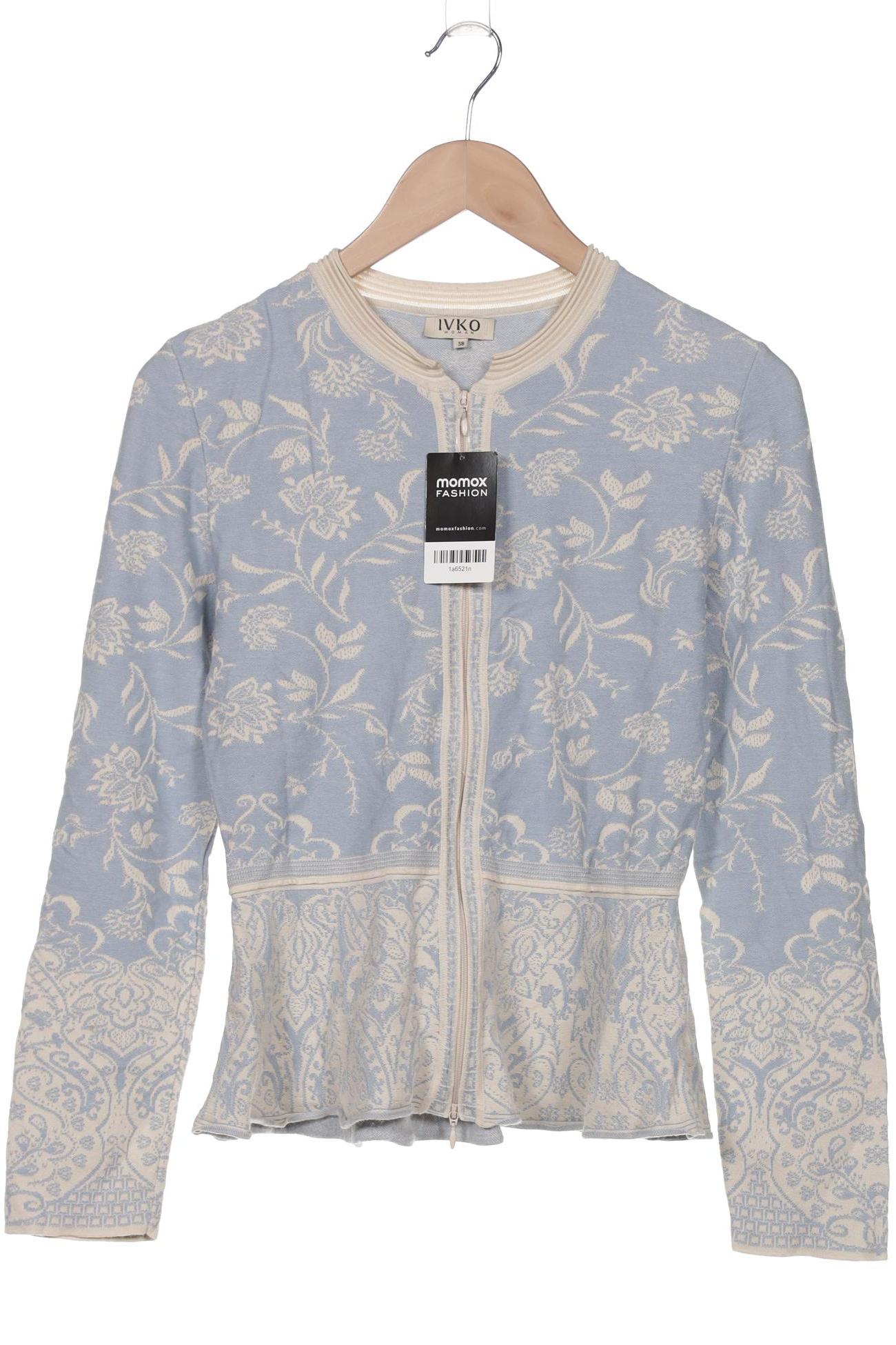 

Ivko Damen Strickjacke, hellblau, Gr. 38