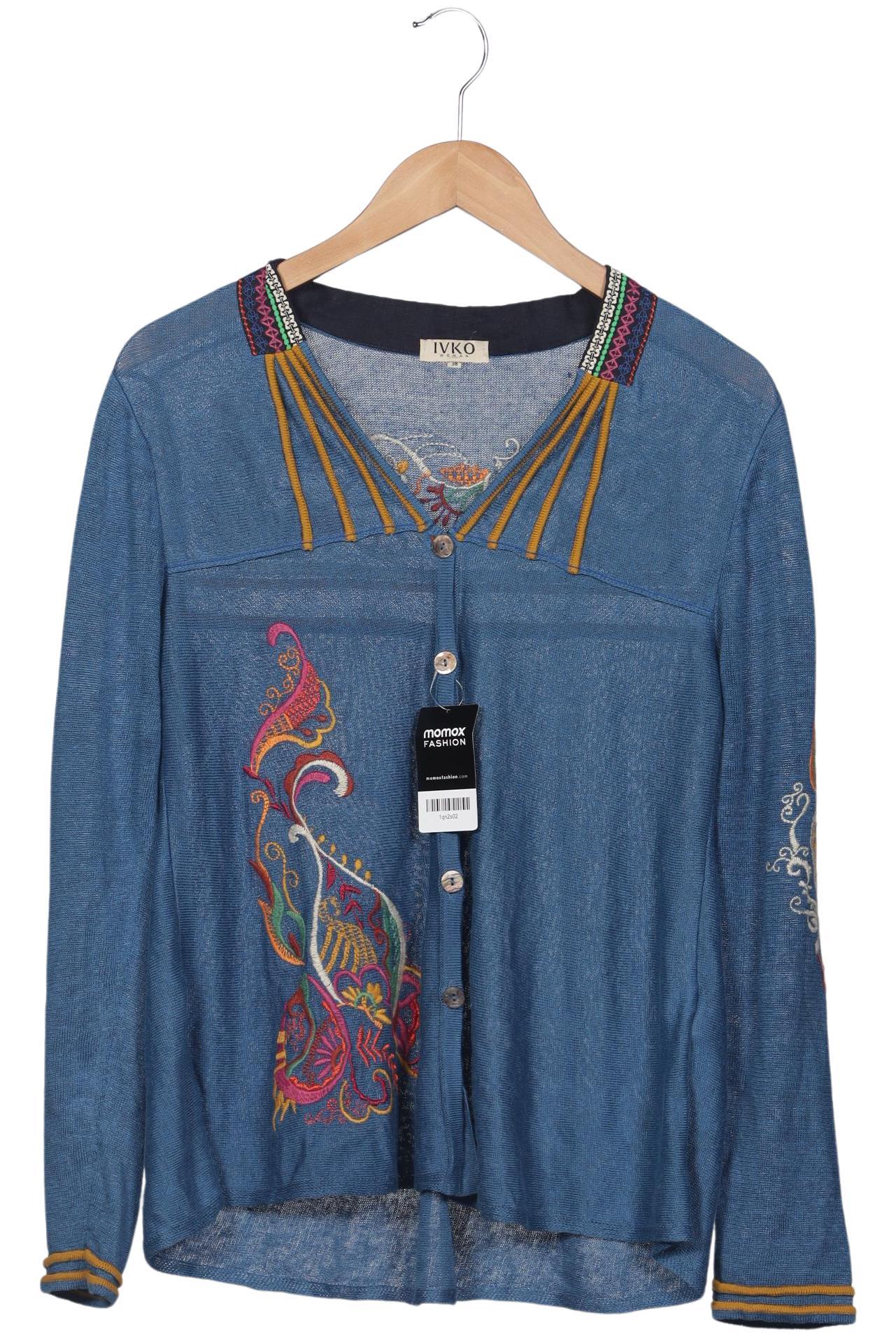 

Ivko Damen Strickjacke, blau, Gr. 38