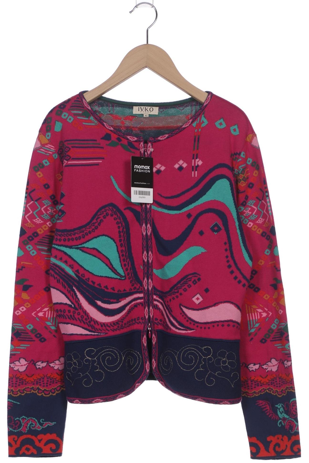 

Ivko Damen Strickjacke, pink, Gr. 42