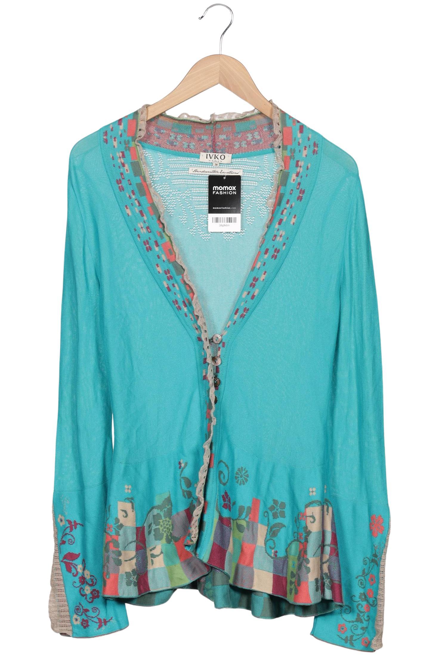 

Ivko Damen Strickjacke, blau, Gr. 38
