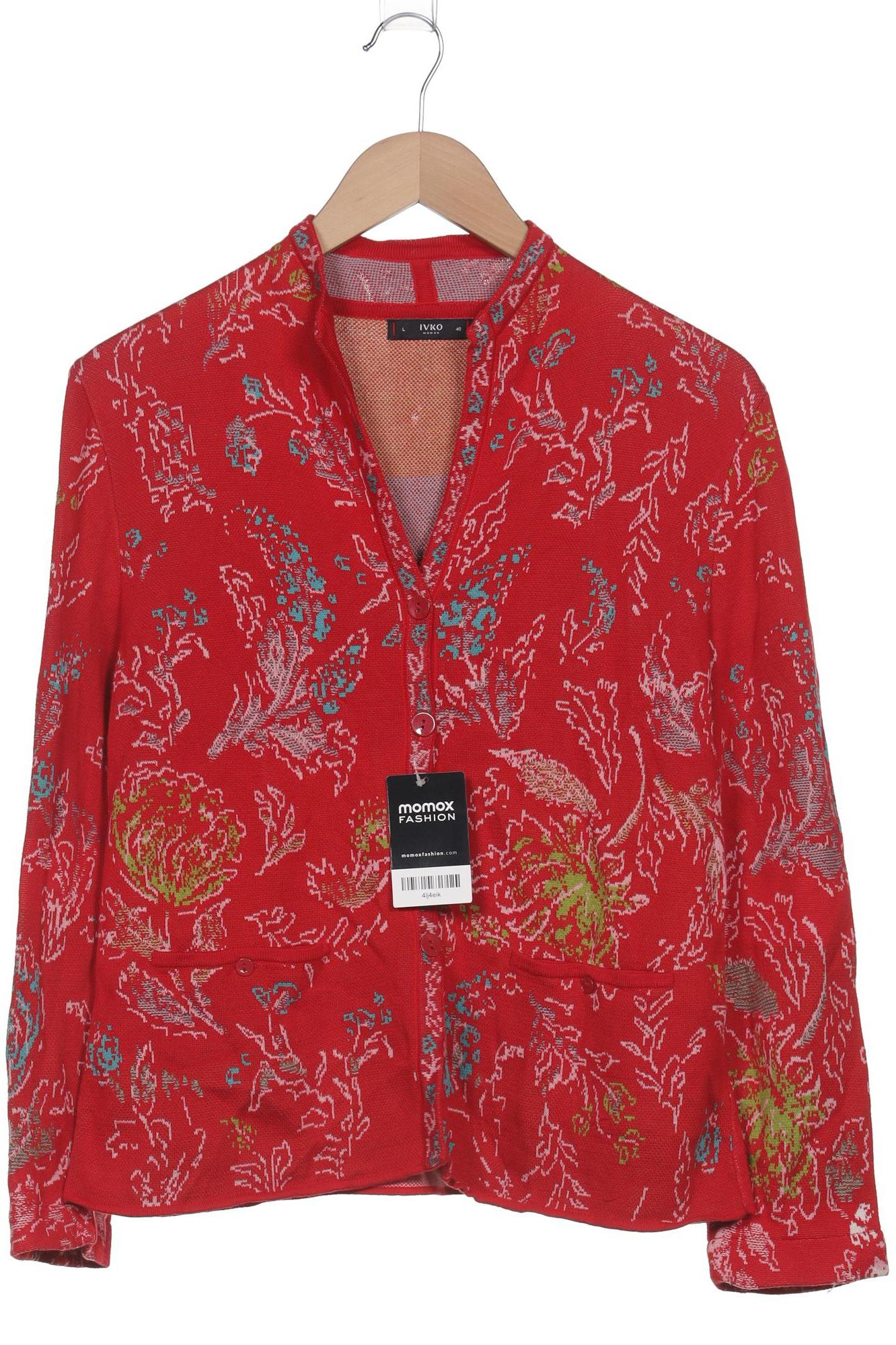 

Ivko Damen Strickjacke, rot, Gr. 40