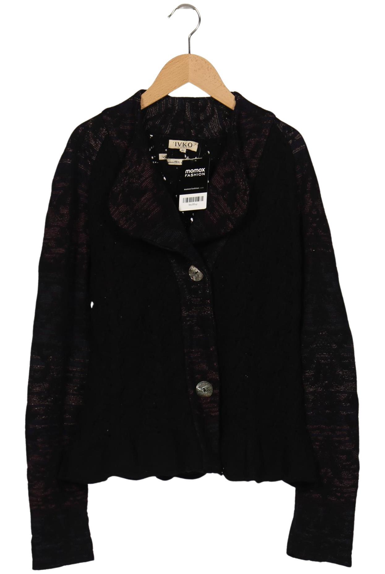 

Ivko Damen Strickjacke, schwarz, Gr. 42