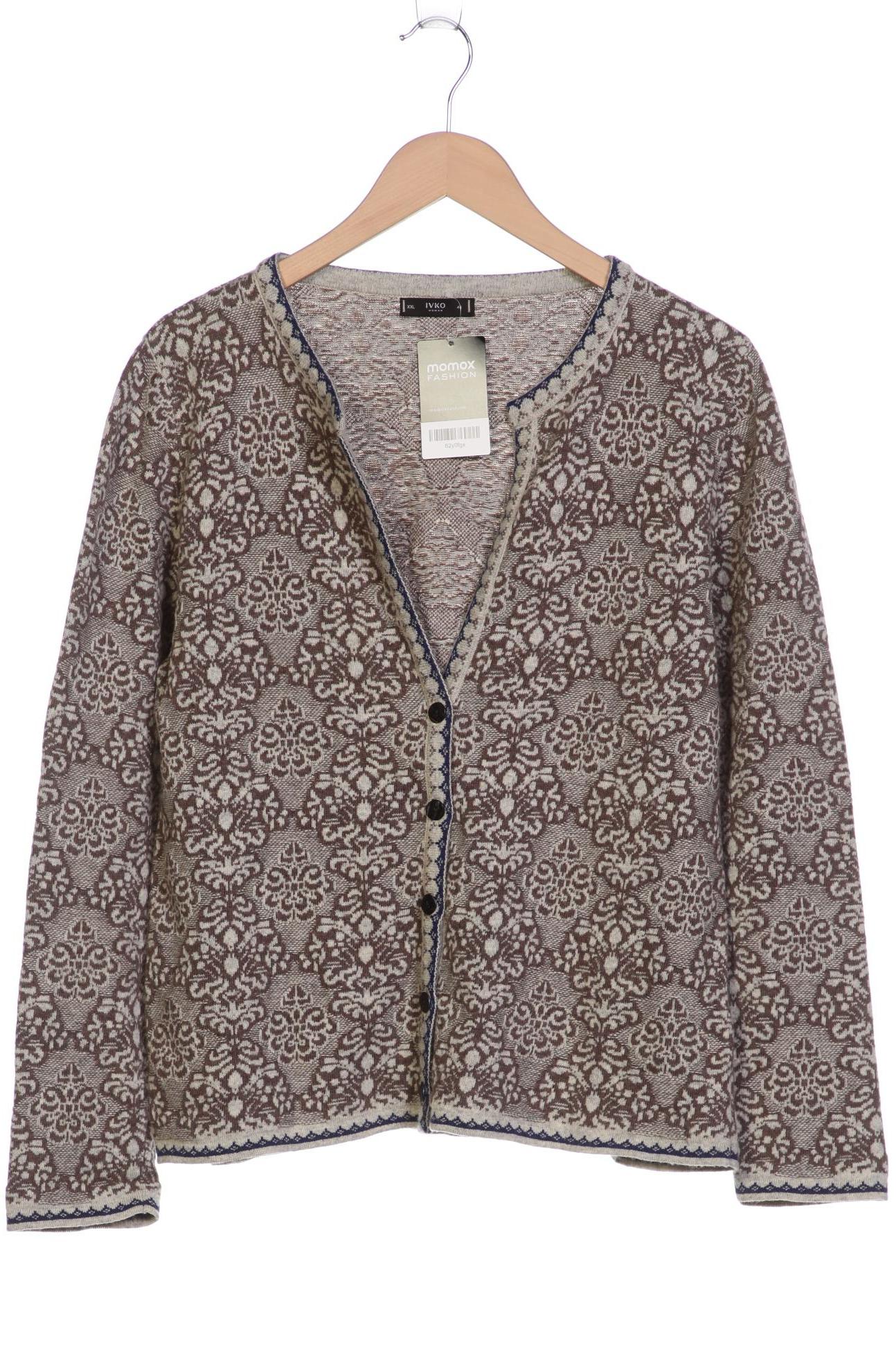 

IVKO Damen Strickjacke, braun