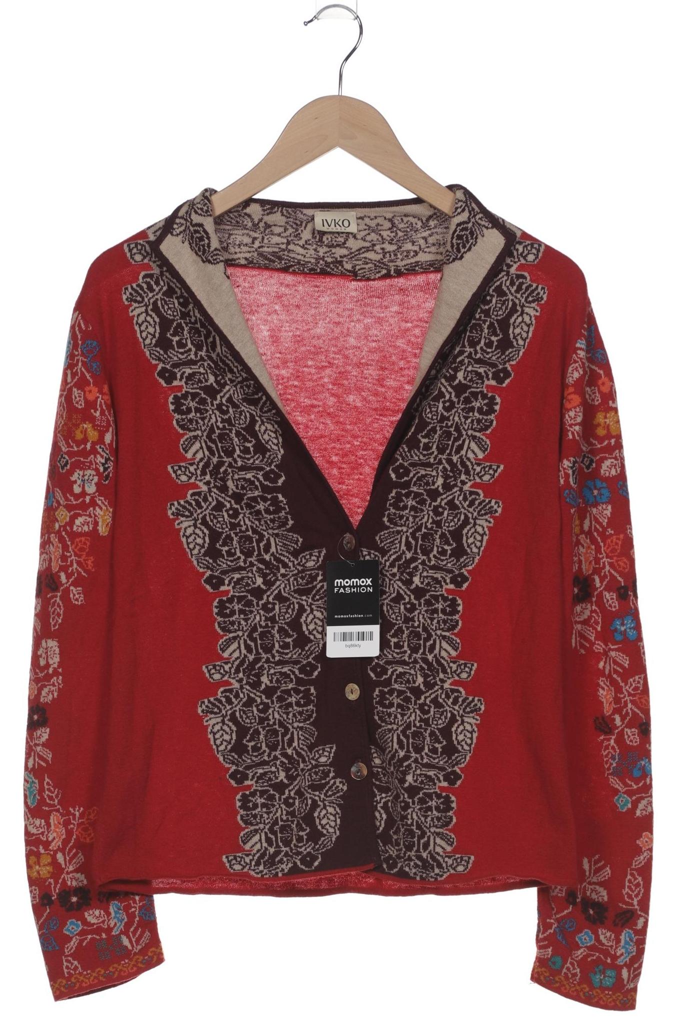 

Ivko Damen Strickjacke, rot, Gr. 38