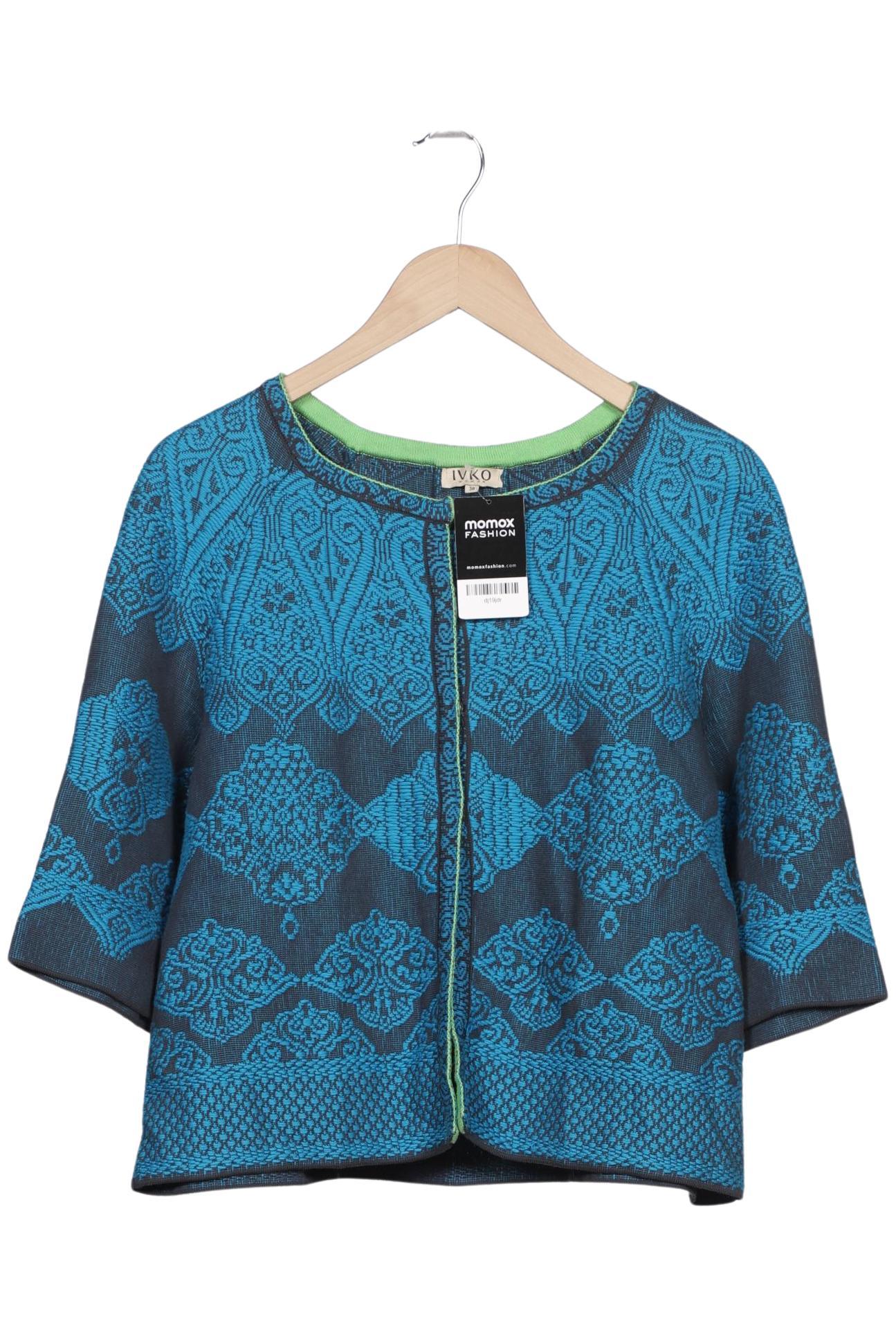 

Ivko Damen Strickjacke, blau, Gr. 38