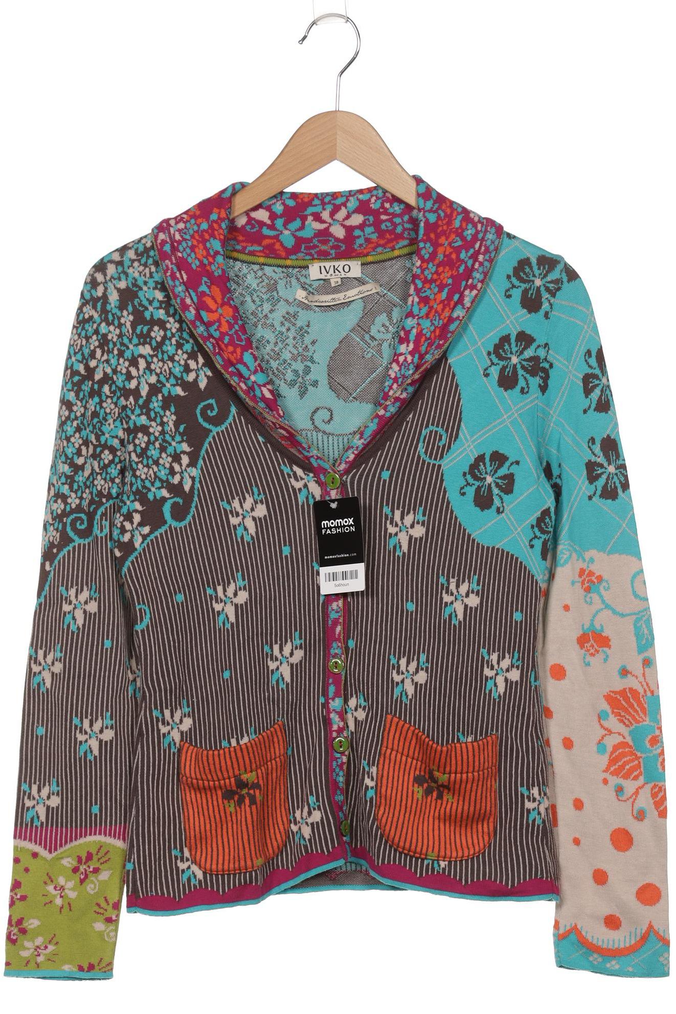 

Ivko Damen Strickjacke, mehrfarbig, Gr. 38