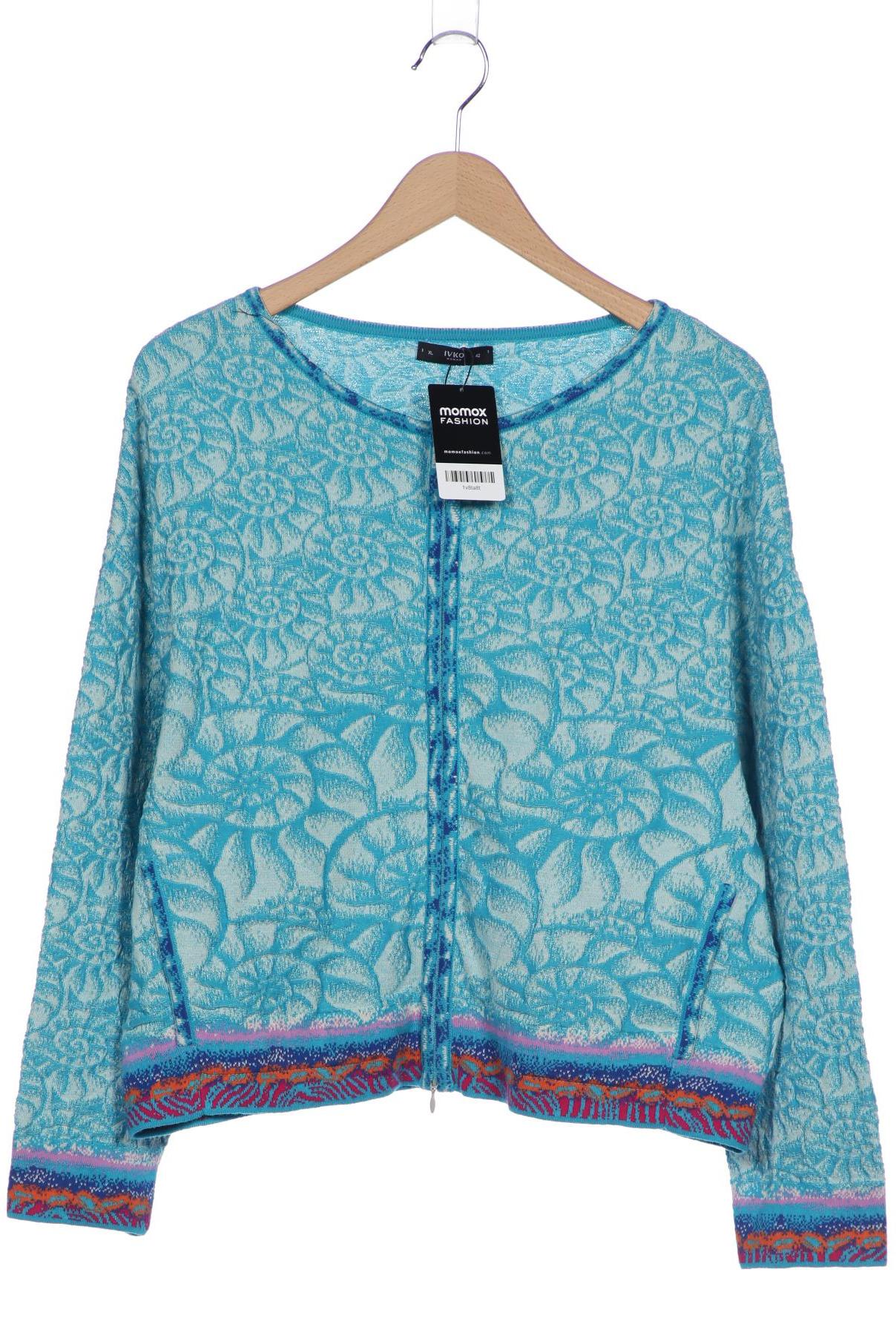

Ivko Damen Strickjacke, blau, Gr. 42