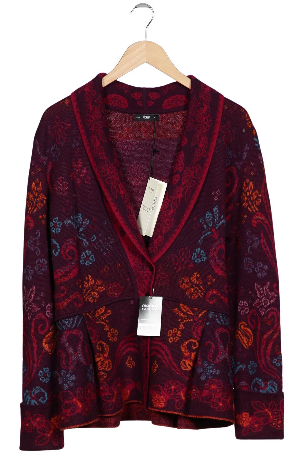 

Ivko Damen Strickjacke, bordeaux, Gr. 46