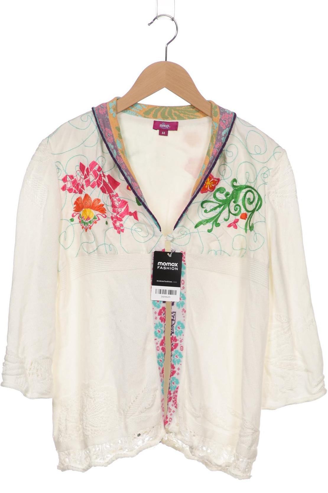 

IVKO Damen Strickjacke, weiß