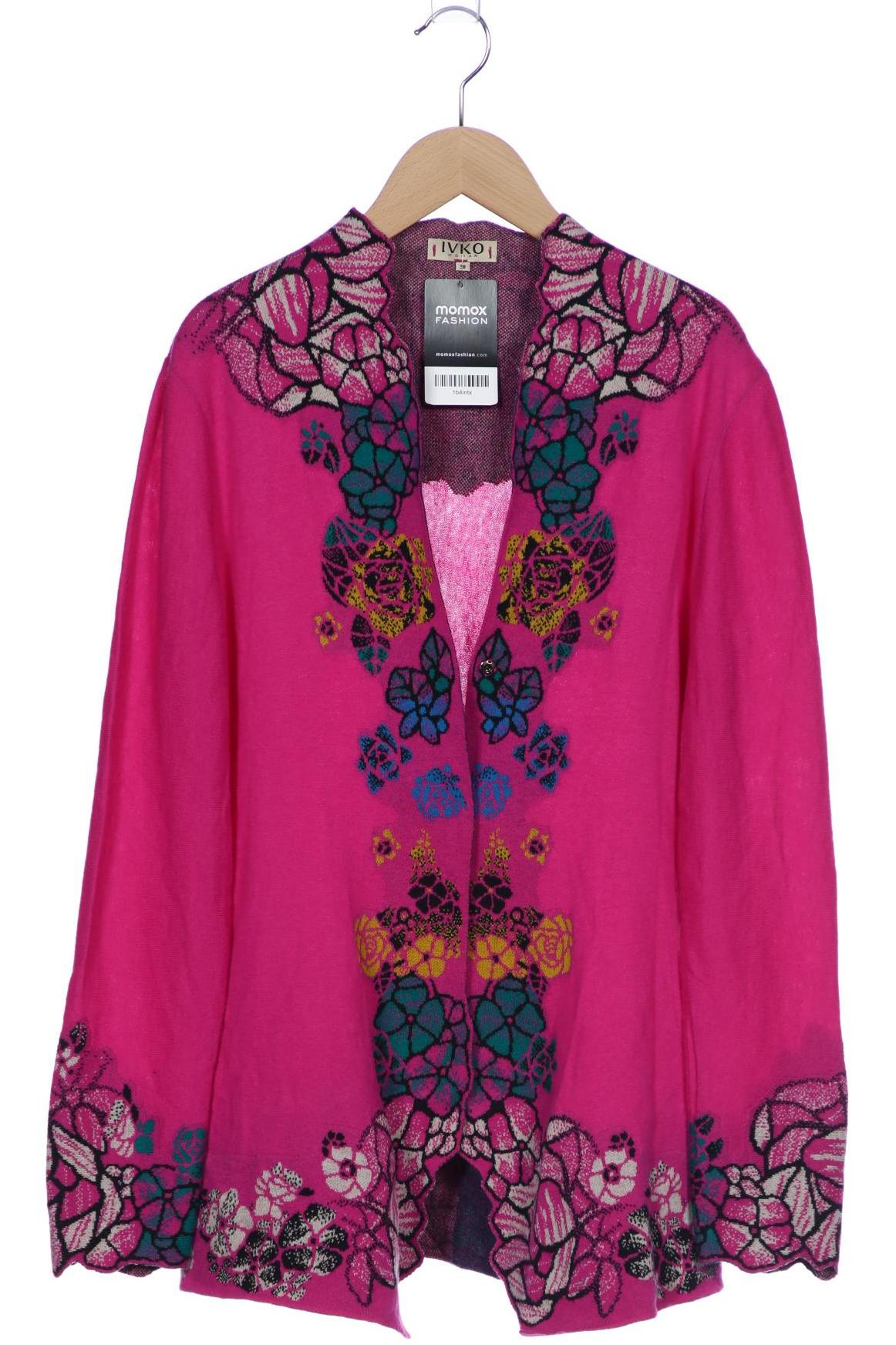 

Ivko Damen Strickjacke, pink, Gr. 38