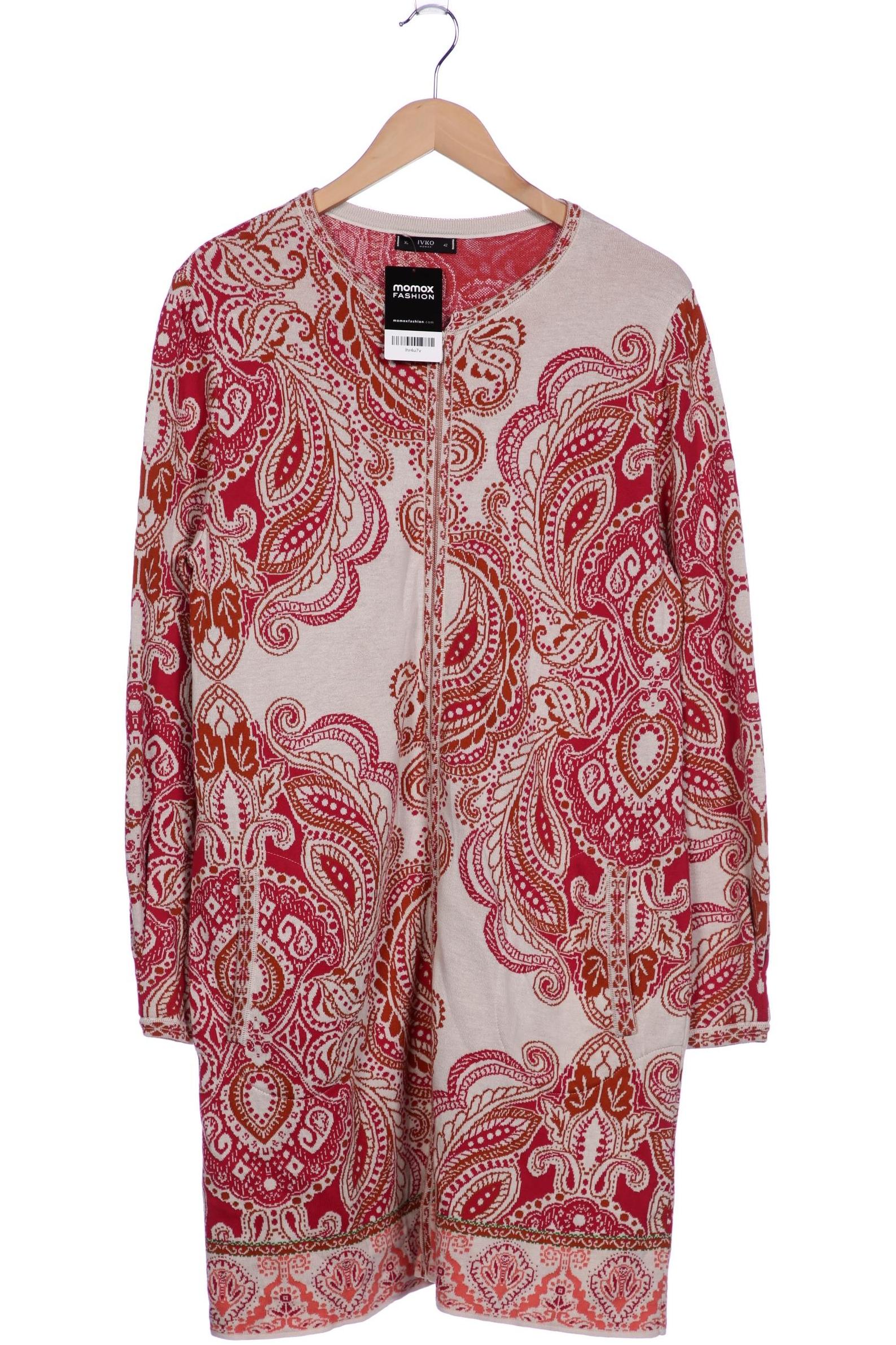 

Ivko Damen Strickjacke, pink, Gr. 42