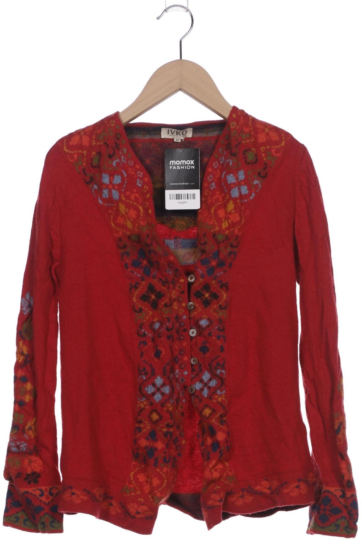 

Ivko Damen Strickjacke, rot, Gr. 42
