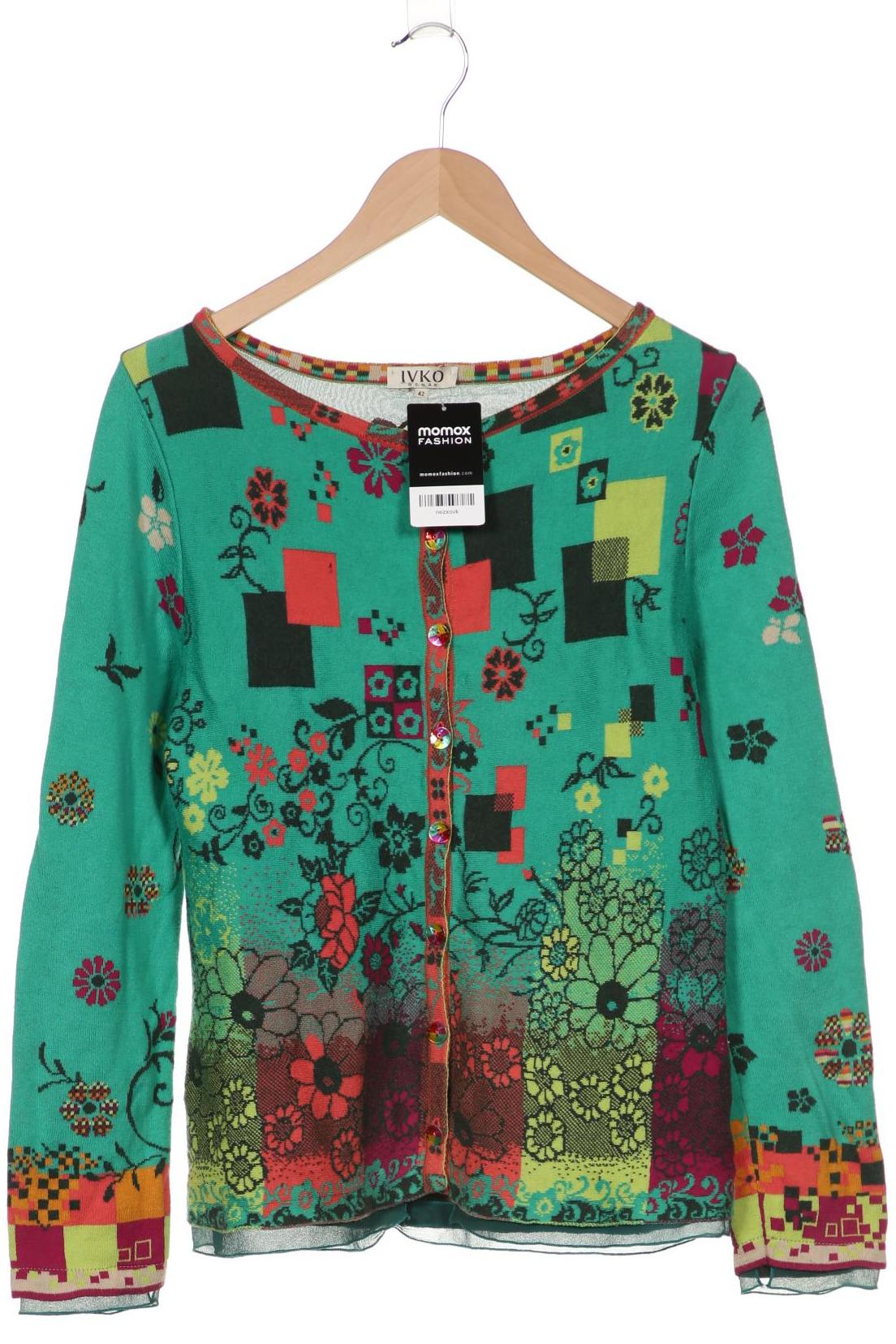 

Ivko Damen Strickjacke, grün, Gr. 42