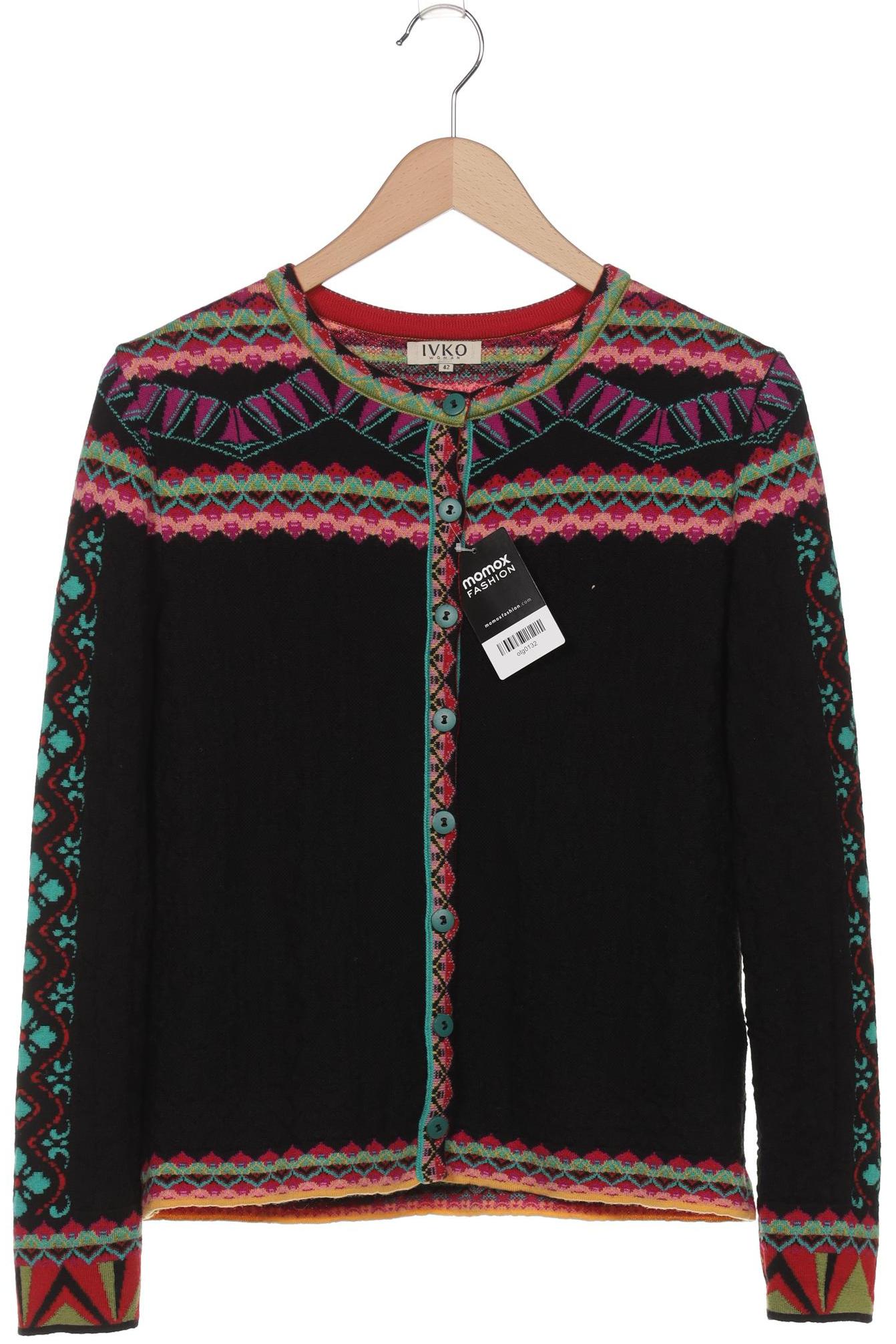 

Ivko Damen Strickjacke, schwarz, Gr. 42