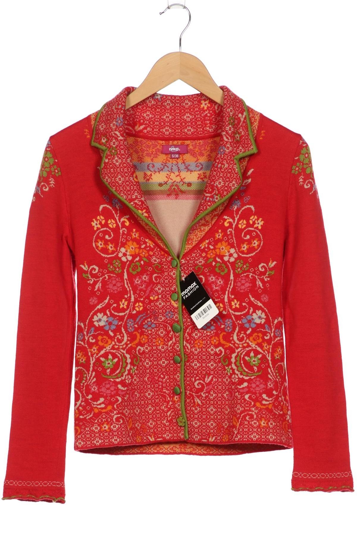 

Ivko Damen Strickjacke, rot, Gr. 36