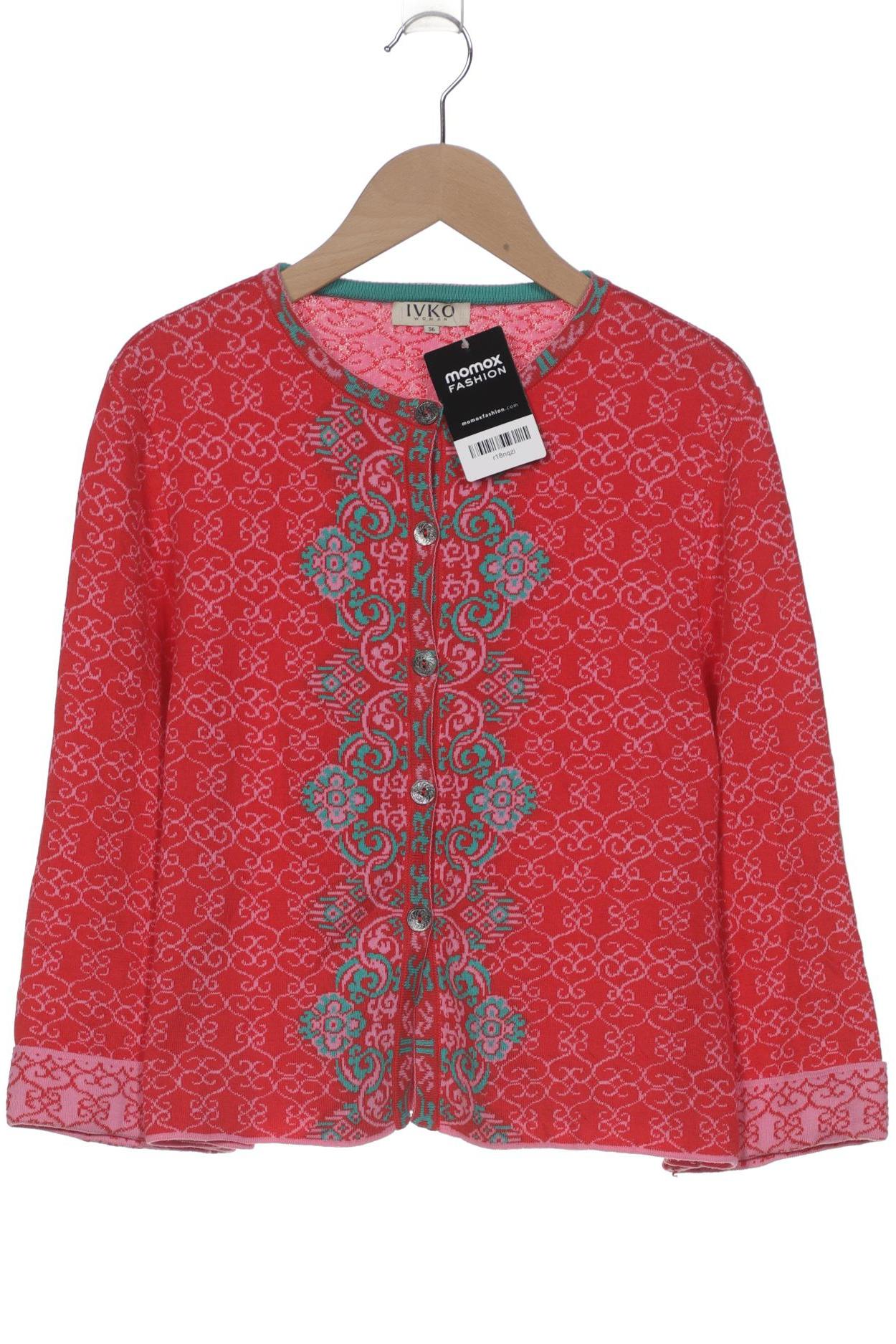 

Ivko Damen Strickjacke, rot, Gr. 36