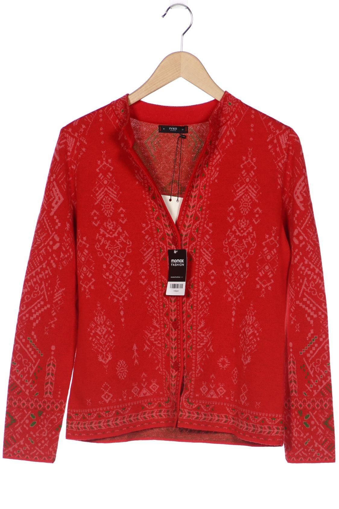 

Ivko Damen Strickjacke, rot, Gr. 38