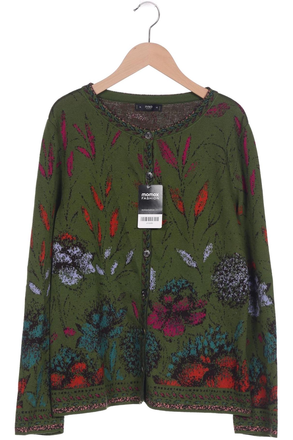 

Ivko Damen Strickjacke, grün, Gr. 42