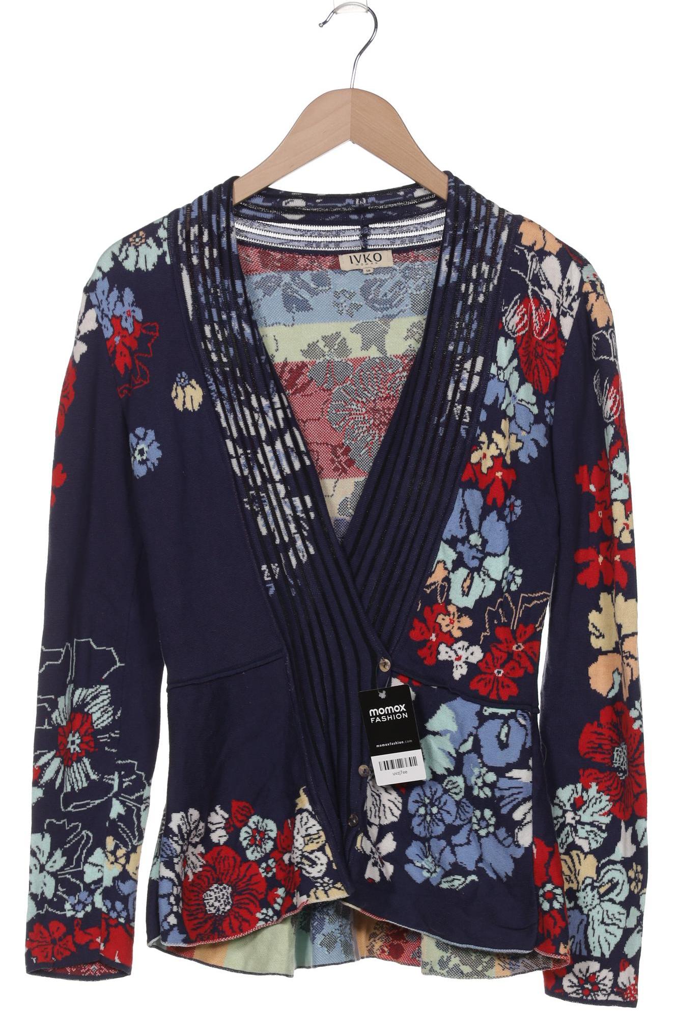 

Ivko Damen Strickjacke, blau, Gr. 38